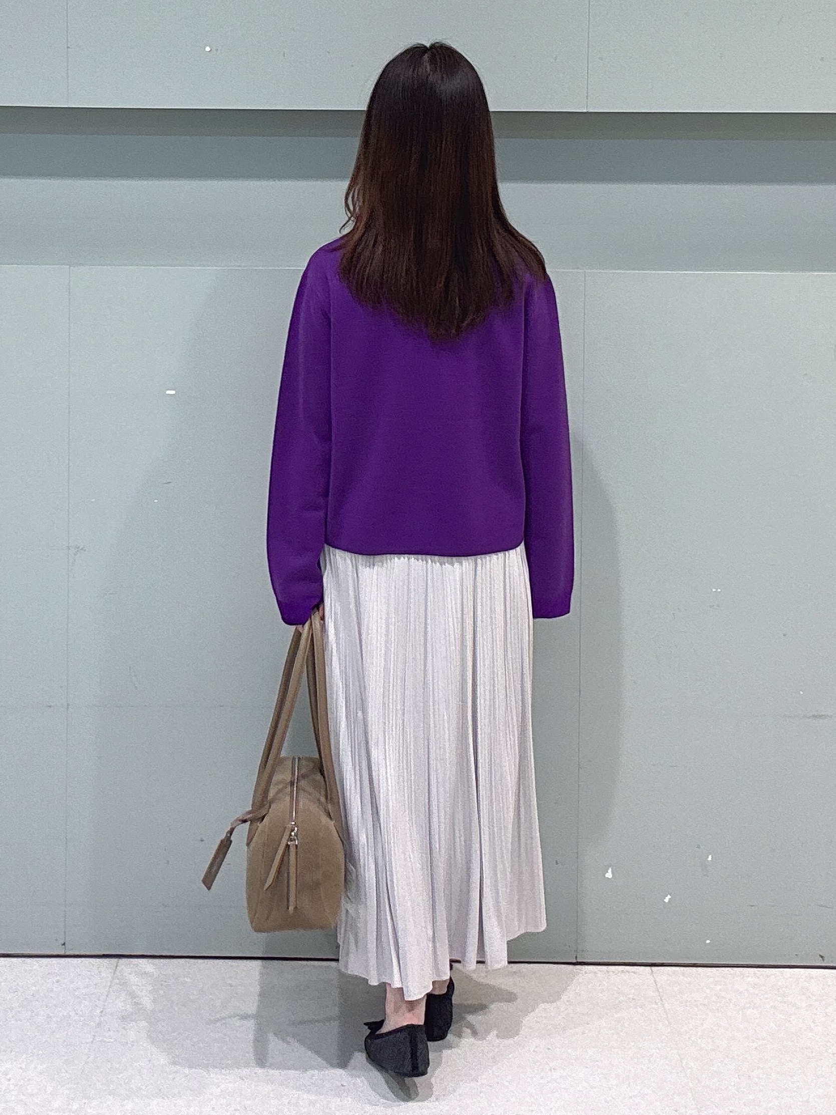 makiさんの「UNTITLED｜【アンサンブル可/ジャケットライク】モールラインカーディガン」を使ったコーディネート