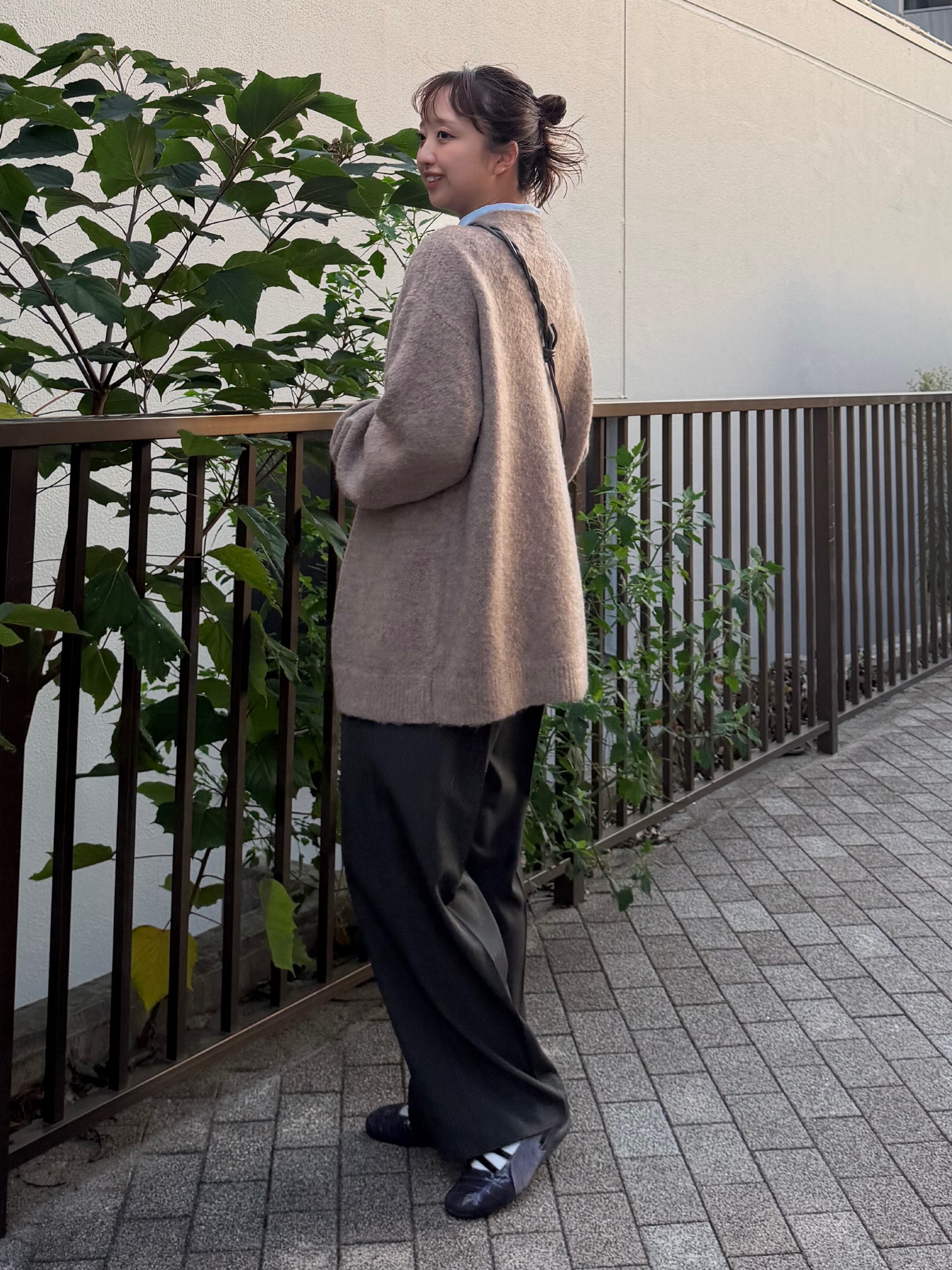 YUKAさんの「tk.TAKEO KIKUCHI｜シャギーカーディガン」を使ったコーディネート