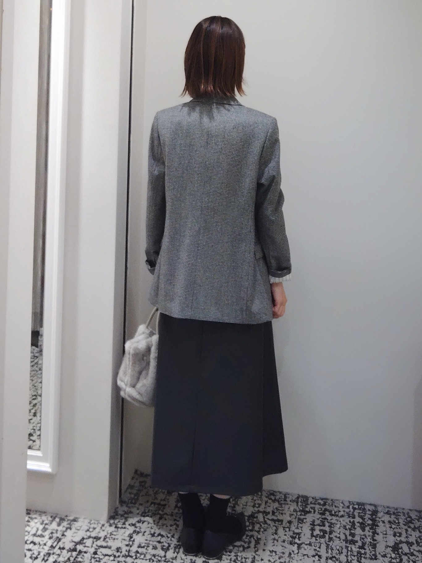 terumiさんの「UNTITLED｜【セットアップ可/秋羽織り】ウールダブルジャケット」を使ったコーディネート