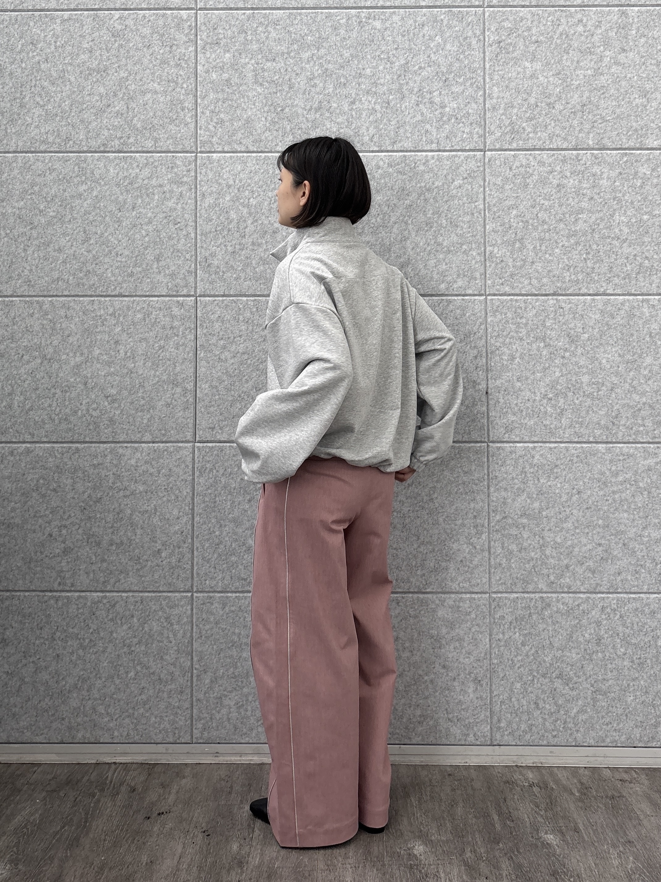 ayanoさんの「INDIVI｜裏毛ハーフジップカットソー」を使ったコーディネート
