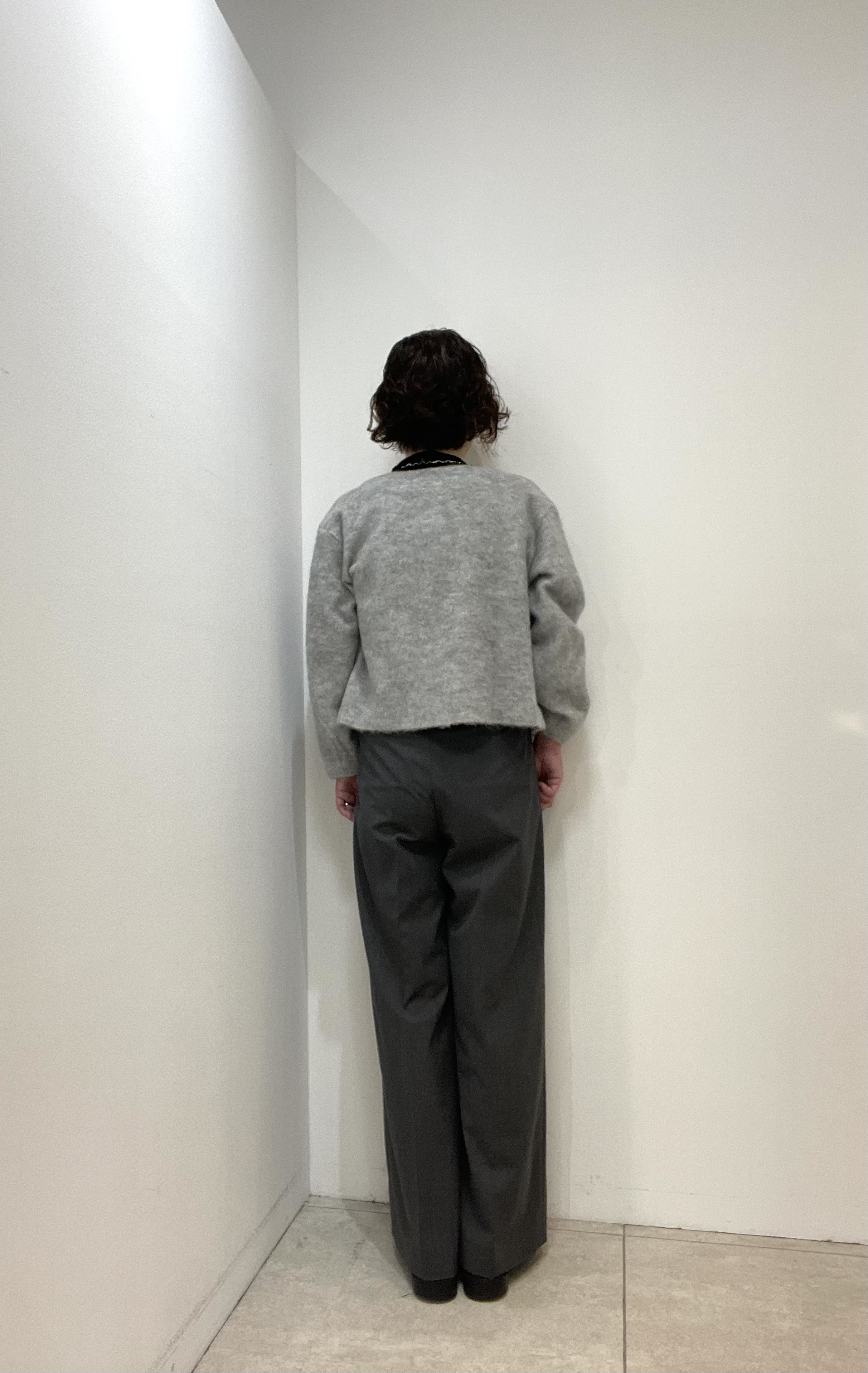 Wachiさんの「UNTITLED｜【軽アウター/秋羽織り】シャギージップカーデ」を使ったコーディネート