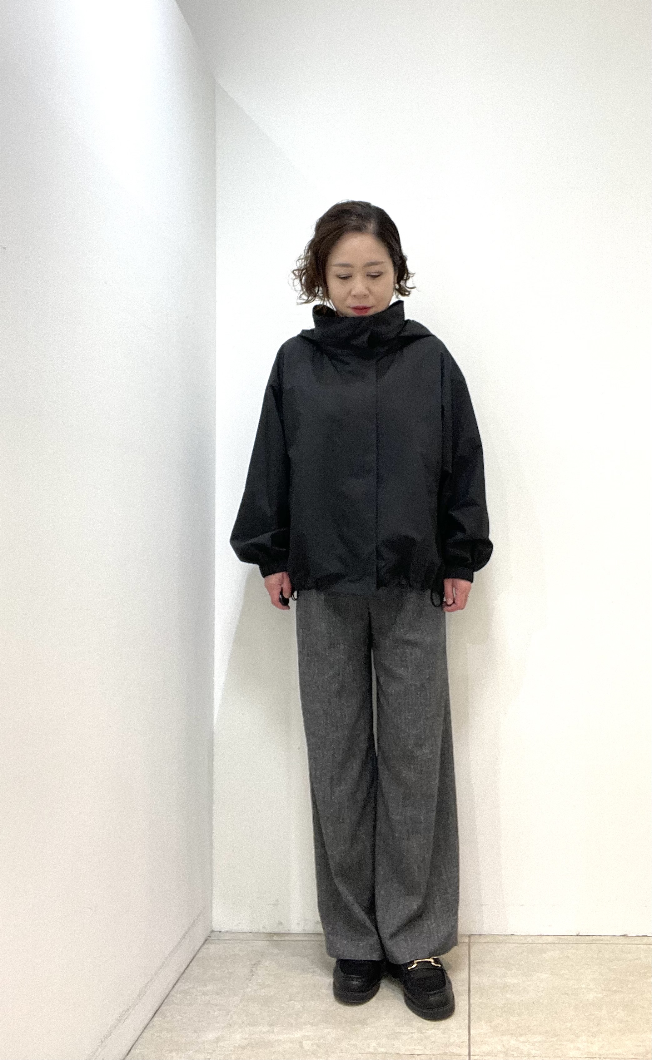 Wachiさんの「UNTITLED｜【撥水/軽アウター/2way】タフタマウンテンパーカー」を使ったコーディネート
