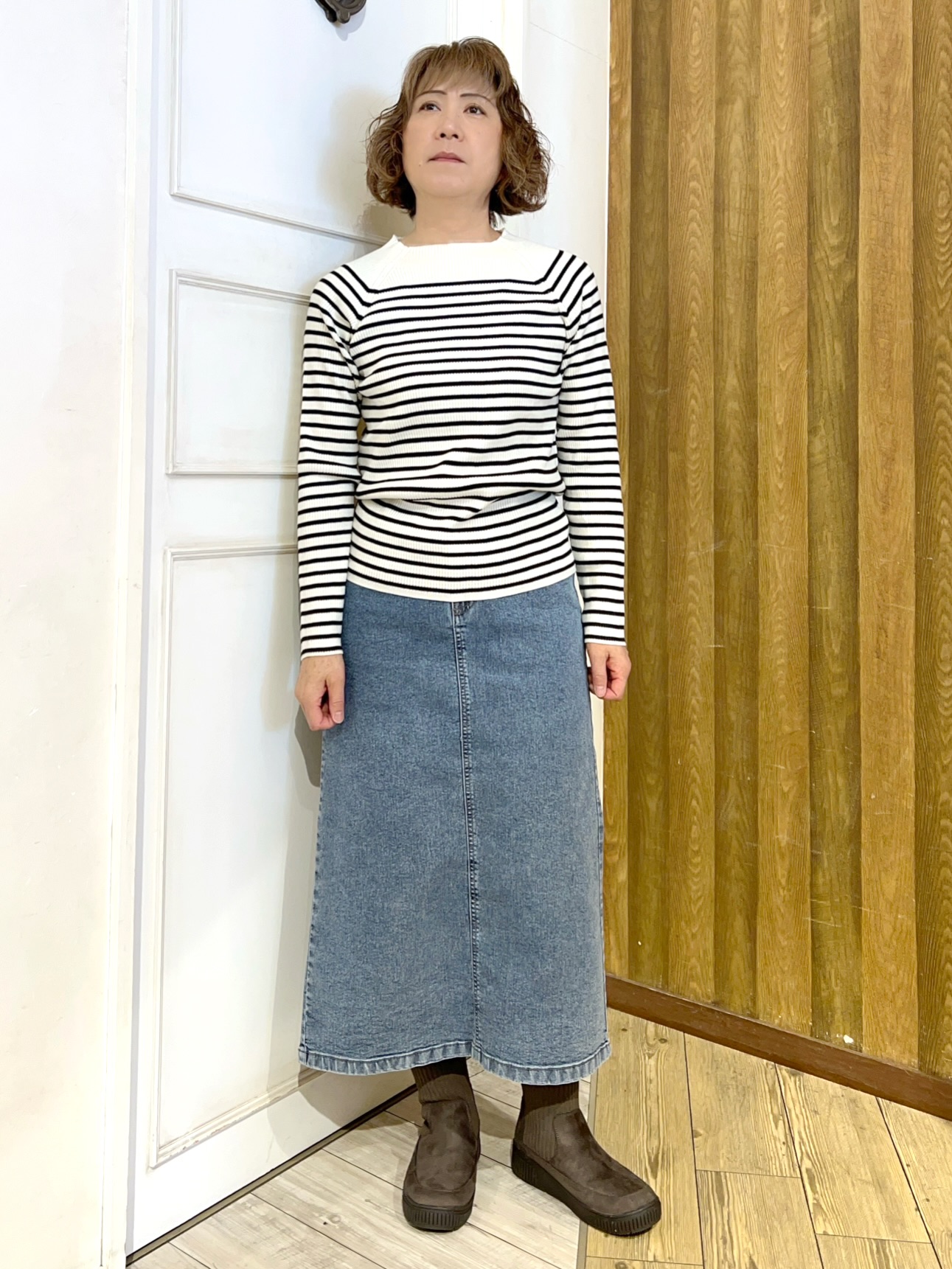 yuriyuriさんの「SHOO･LA･RUE｜【洗濯機可/撥水/マルチWAY】ファーライナー付き 毎日欲張りマンパ」を使ったコーディネート
