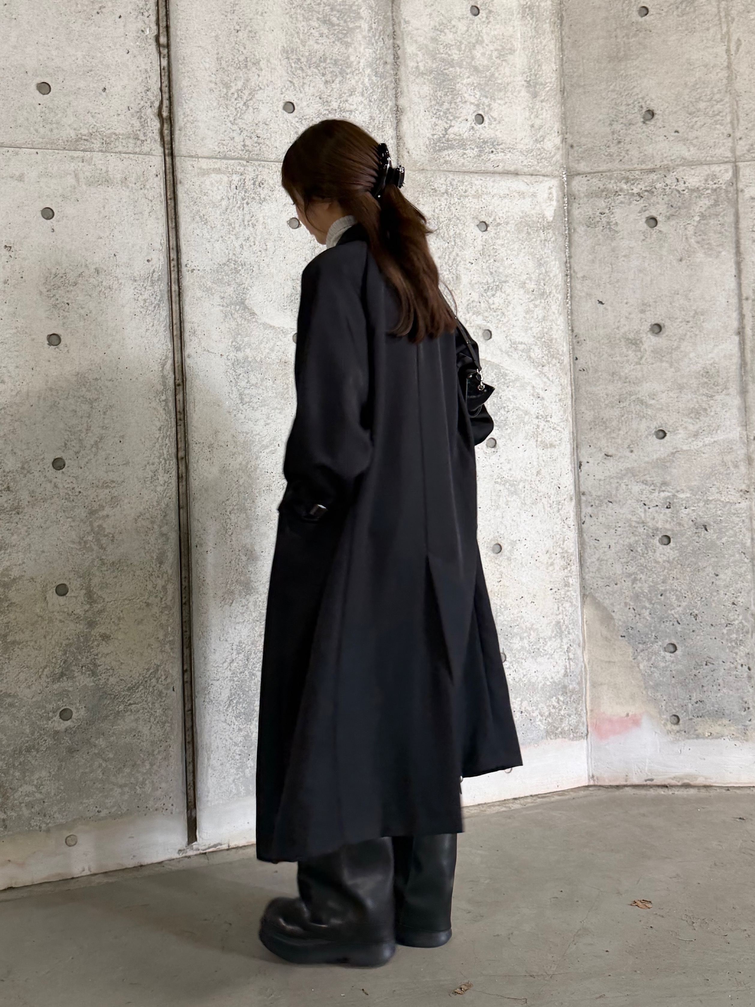kanamiさんの「CODE A｜sheer mohair rib cardigan」を使ったコーディネート