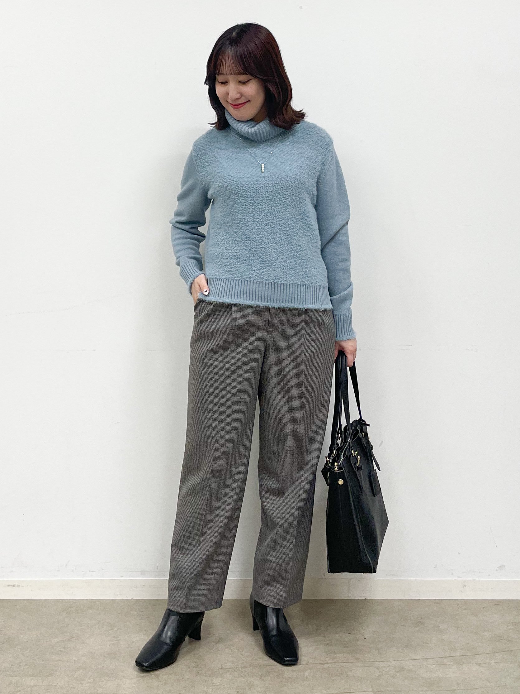 yukariさんの「Reflect｜パール調バー&times;チェーンネックレス」を使ったコーディネート