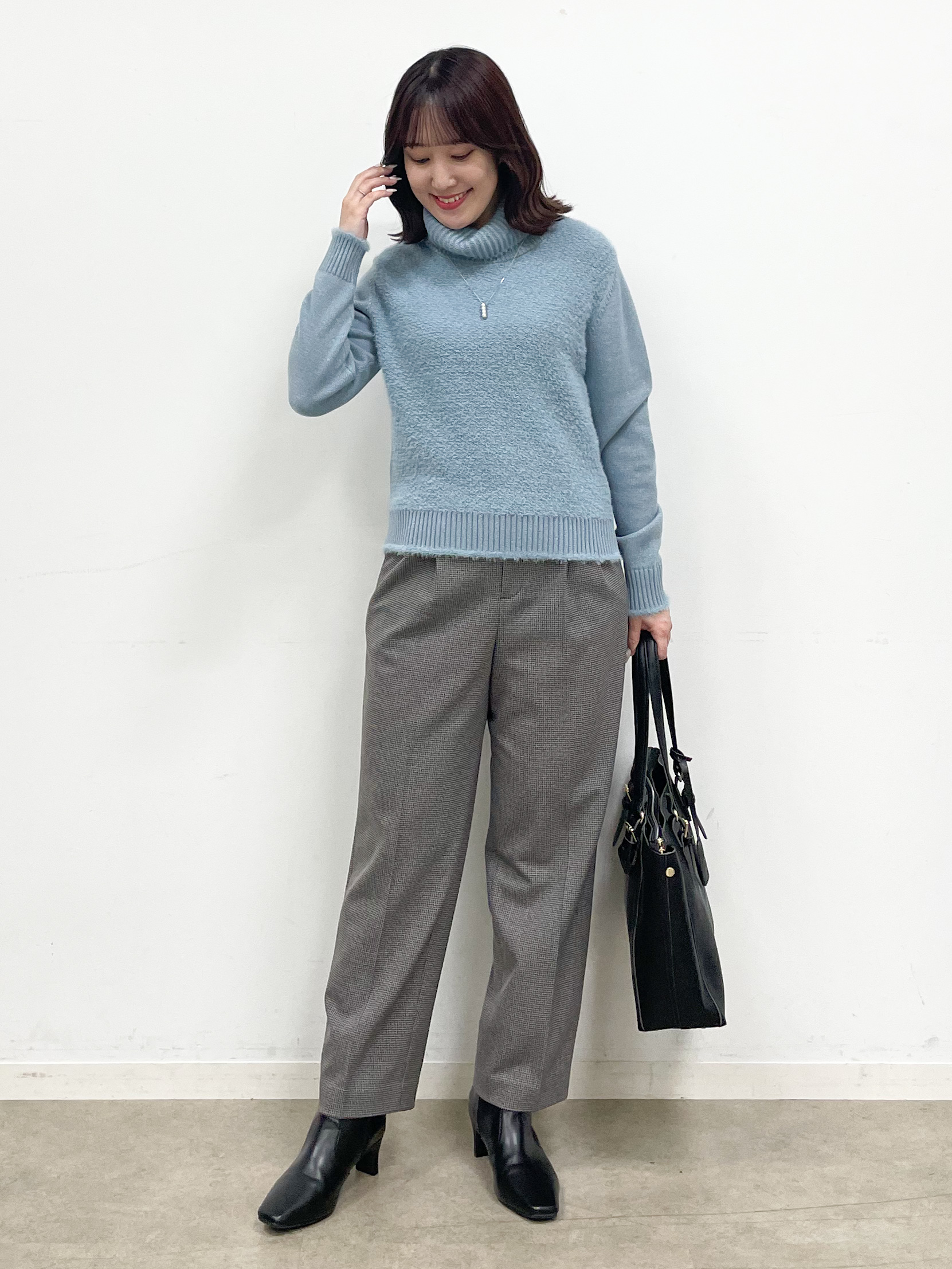 yukariさんの「Reflect｜パール調バー&times;チェーンネックレス」を使ったコーディネート