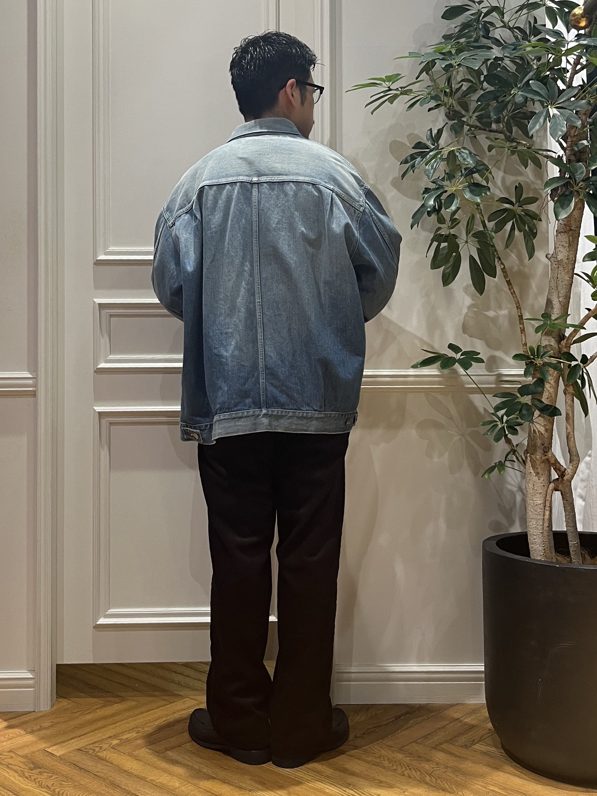 Tokuさんの「DRESSTERIOR｜◆GRAPHPAPER（グラフペーパー）SELVAGE DENIM JACKET｜デニムジャケット」を使ったコーディネート
