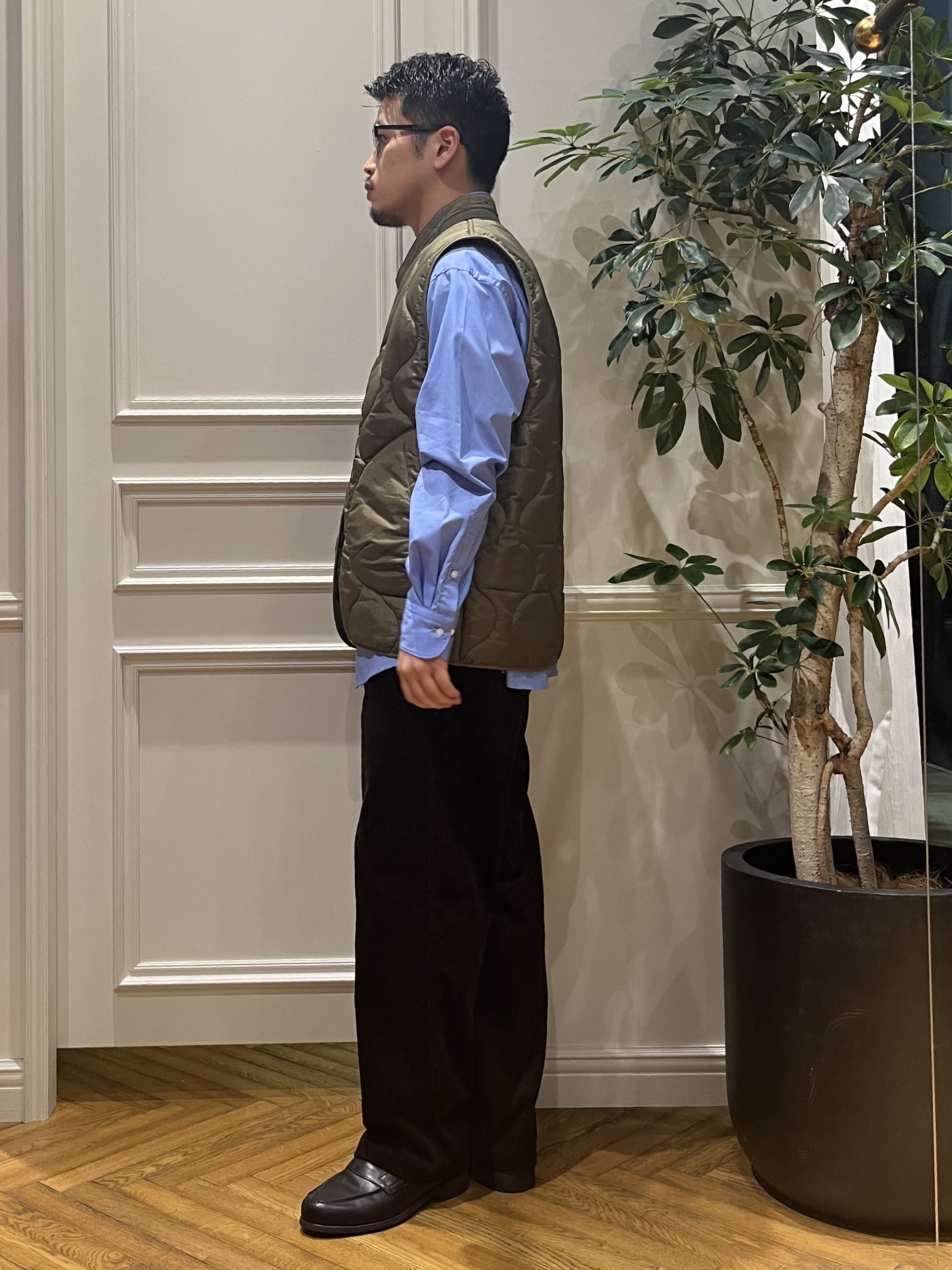 Tokuさんの「DRESSTERIOR｜【干場義雅&times;DRESSTERIOR】シドグラスシャツ」を使ったコーディネート
