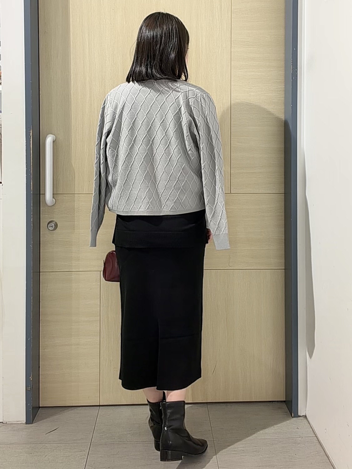さあやさんの「grove｜【1枚着でも重ね着でも〇】大人カジュアル プリントアソートロンT」を使ったコーディネート