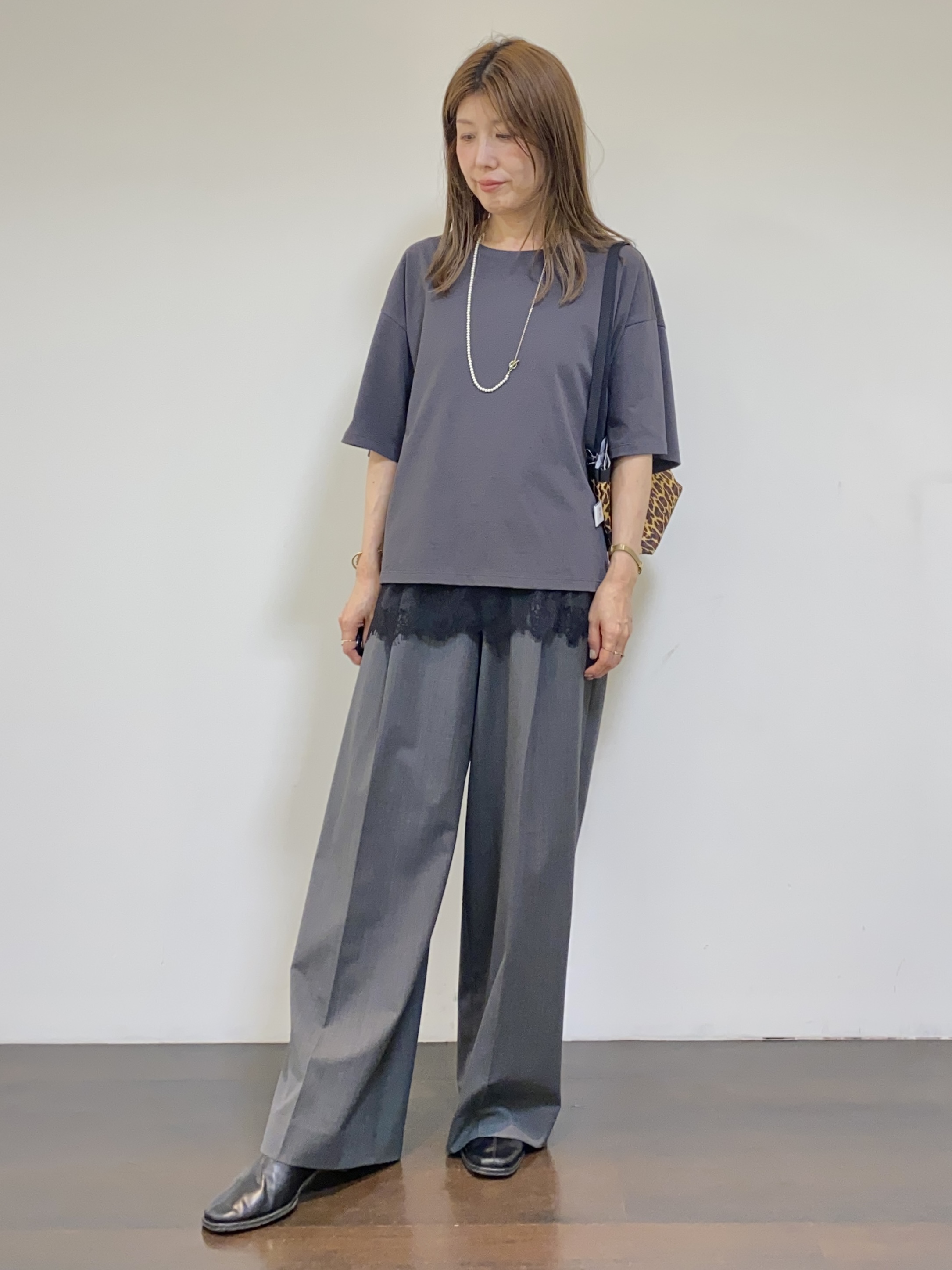 tomoさんの「UNTITLED｜【撥水/軽アウター/2way】タフタマウンテンパーカー」を使ったコーディネート