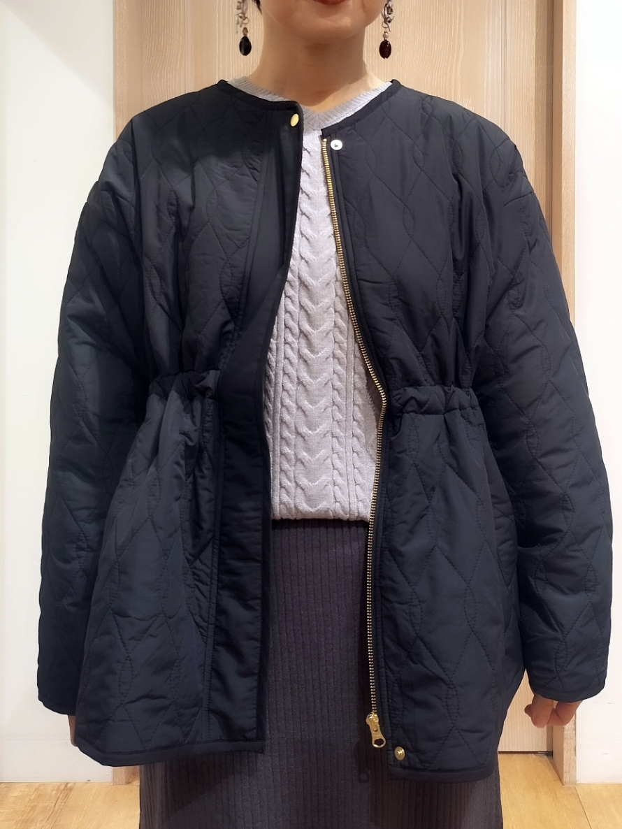 YUKIさんの「SHOO･LA･RUE｜【撥水/S-LL/洗濯機可】ウエスト絞れる キルト中綿ジャケット」を使ったコーディネート