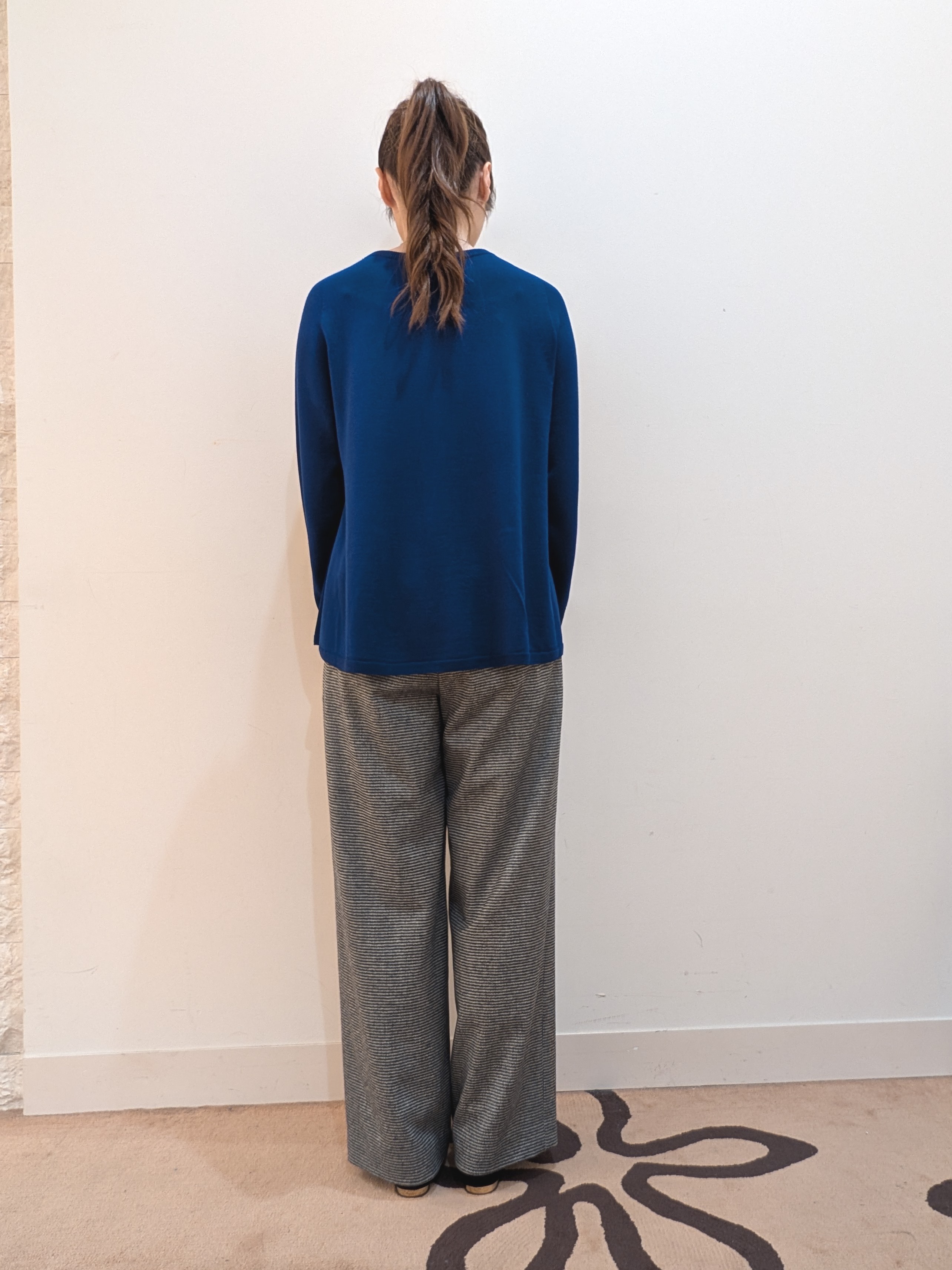 YUKAさんの「UNTITLED｜【シルク混/薄手ニット】Aラインシルエットニットプルオーバー」を使ったコーディネート