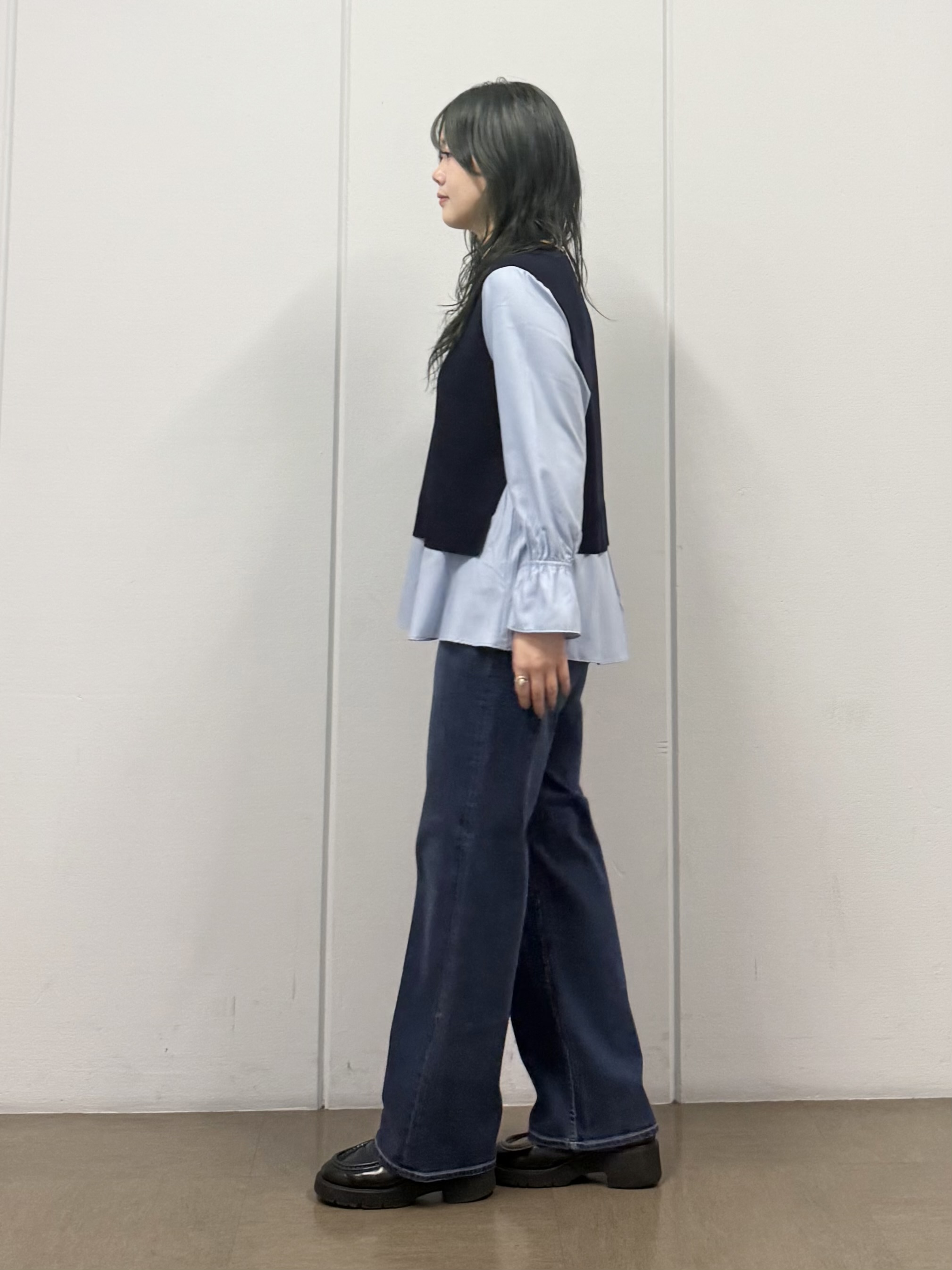 mizukiさんの「INDIVI｜【撥水／UVケア】スタンドカラーブルゾン」を使ったコーディネート