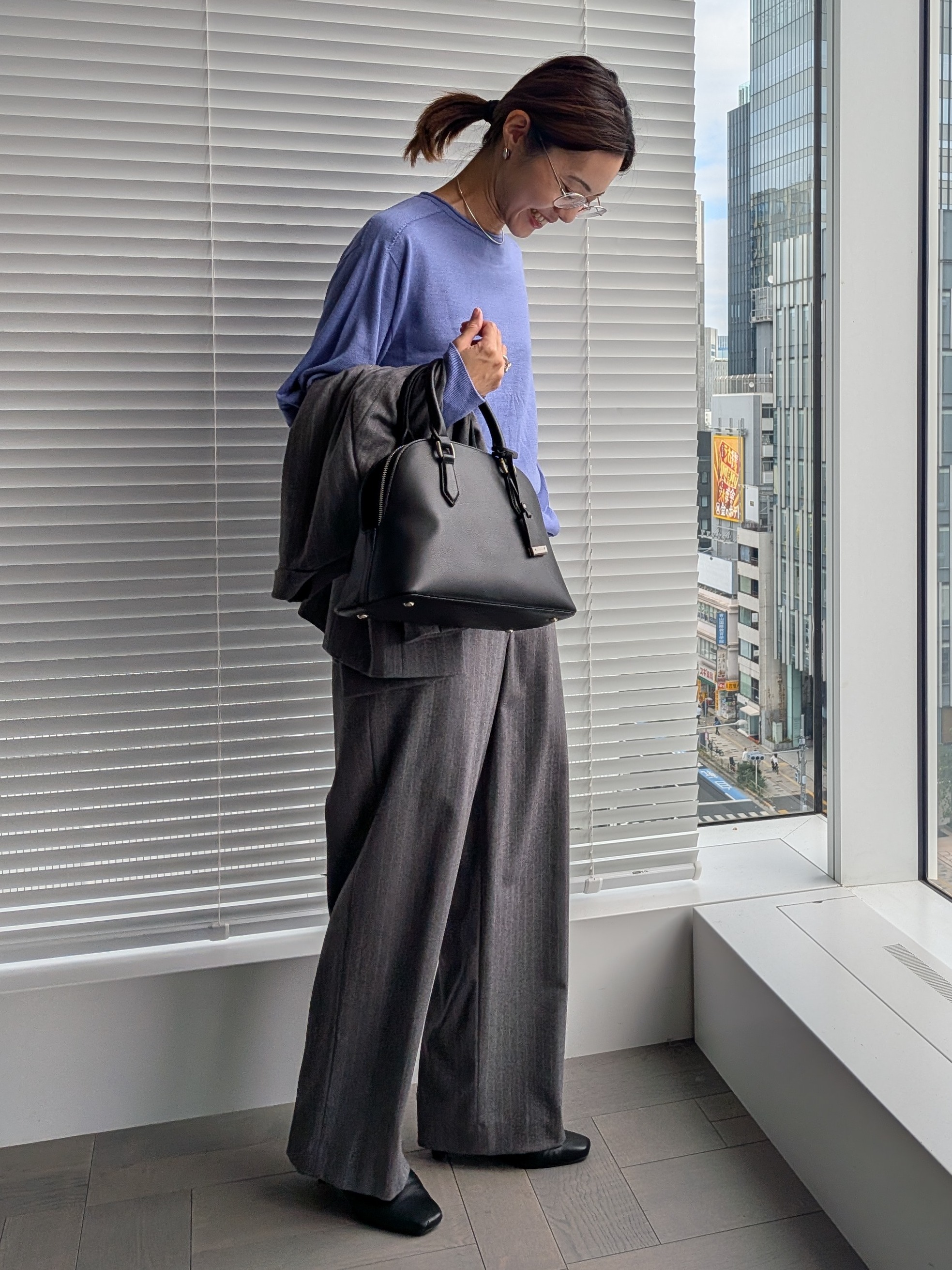 Aさんの「UNTITLED｜【セットアップ可/ウエストゴム】ウールドロストパンツ」を使ったコーディネート
