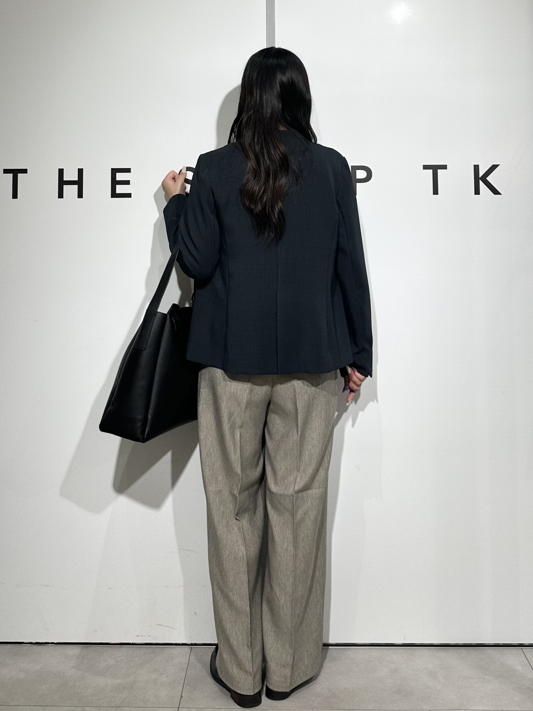 cottonさんの「THE SHOP TK｜【セットアップ可】ビジネスシングルジャケット」を使ったコーディネート