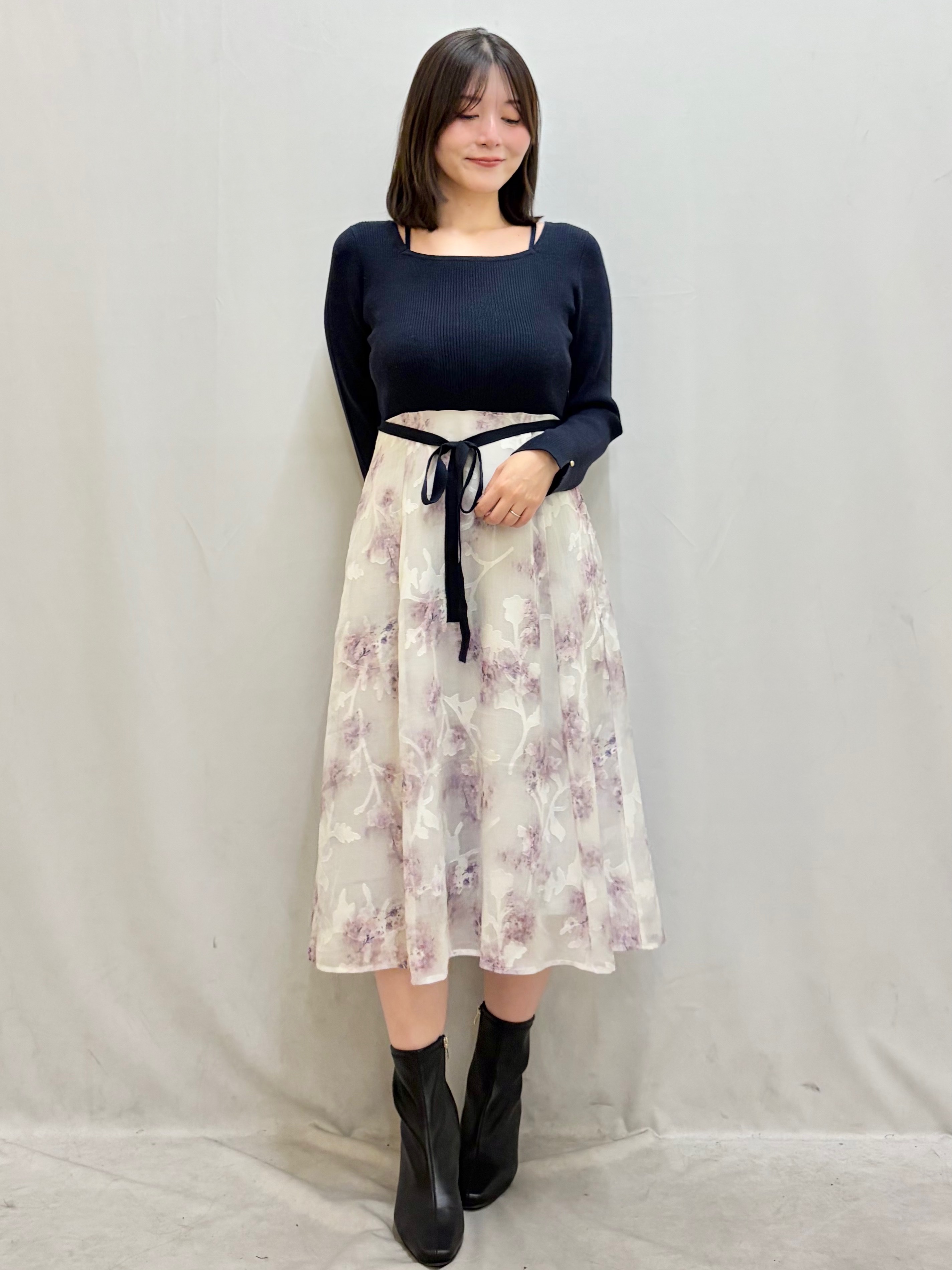 kasumiさんの「index｜【植草美幸先生が指南する好印象スタイル】カシミヤ混ノーカラーショートコート」を使ったコーディネート