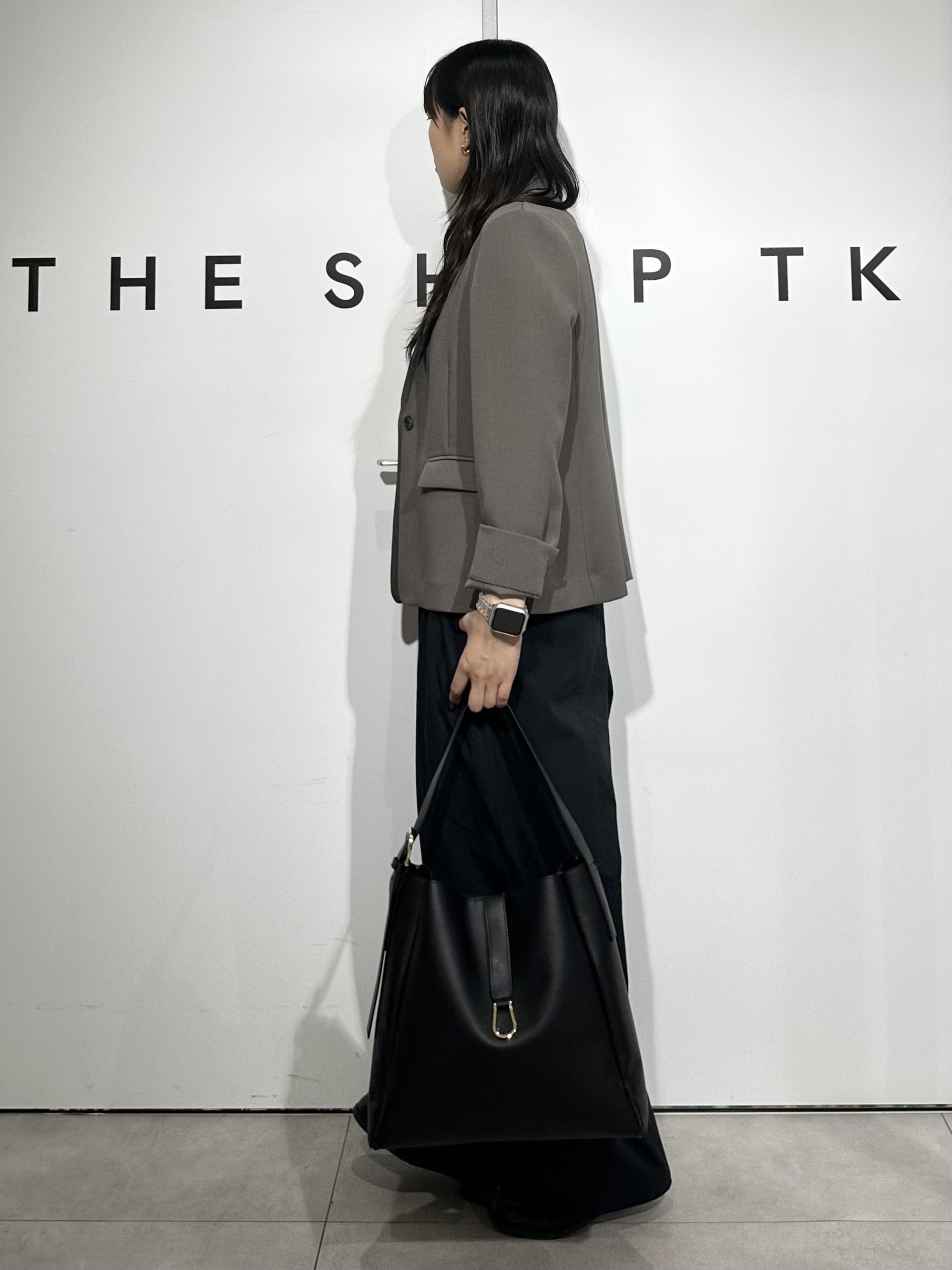cottonさんの「THE SHOP TK｜【セットアップ可】ビジネスシングルジャケット」を使ったコーディネート