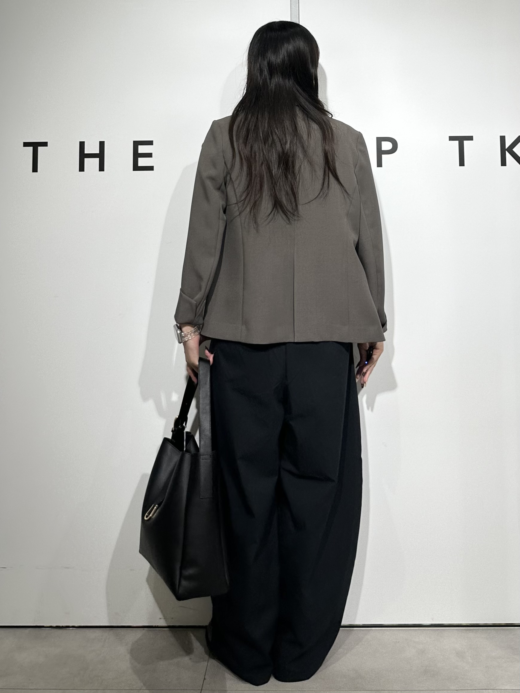 cottonさんの「THE SHOP TK｜【セットアップ可】ビジネスシングルジャケット」を使ったコーディネート