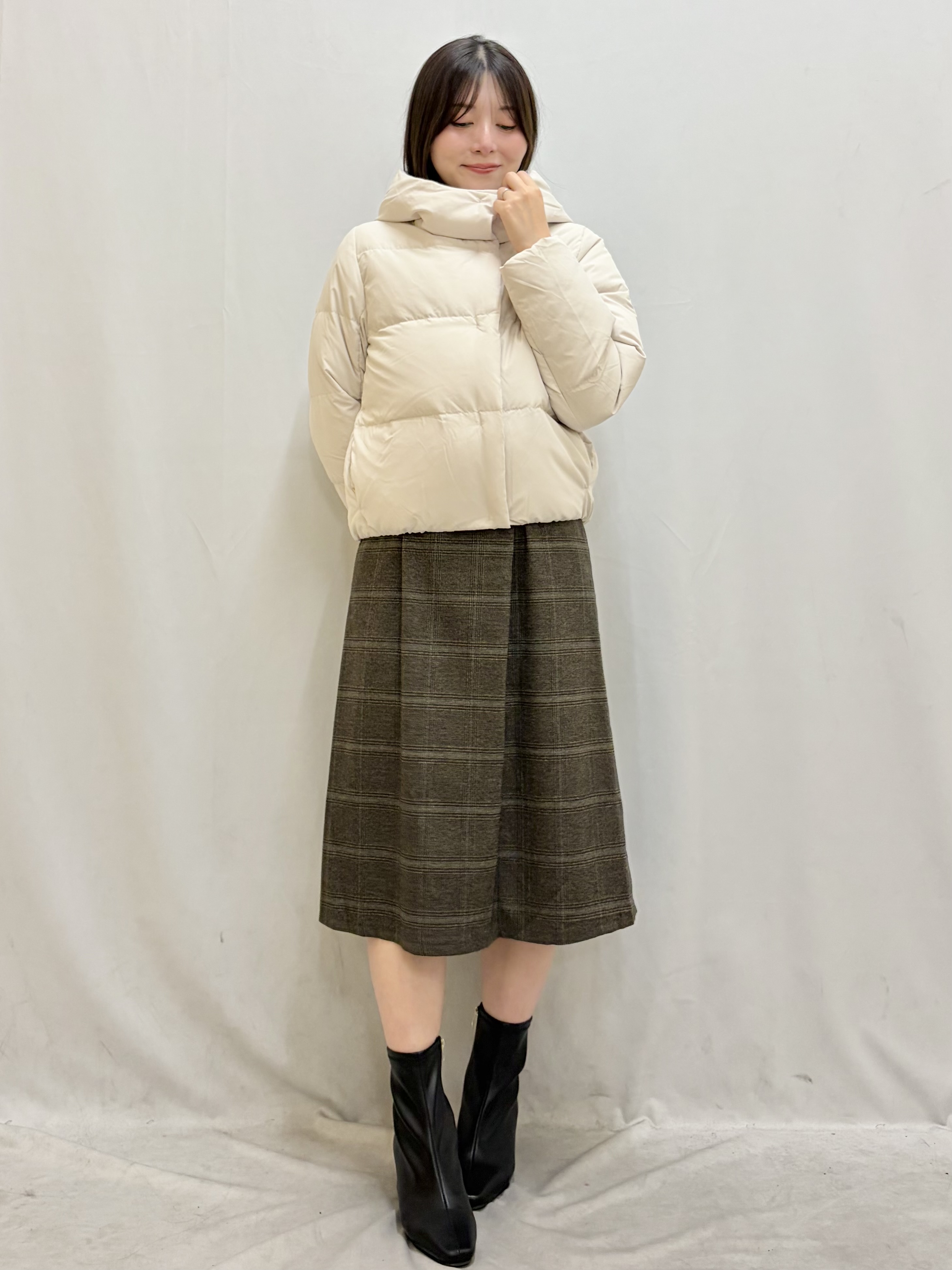 kasumiさんの「index｜河田ダウンショートコート 【洗濯機OK／静電気防止（裏地）／撥水／XS-3L】」を使ったコーディネート