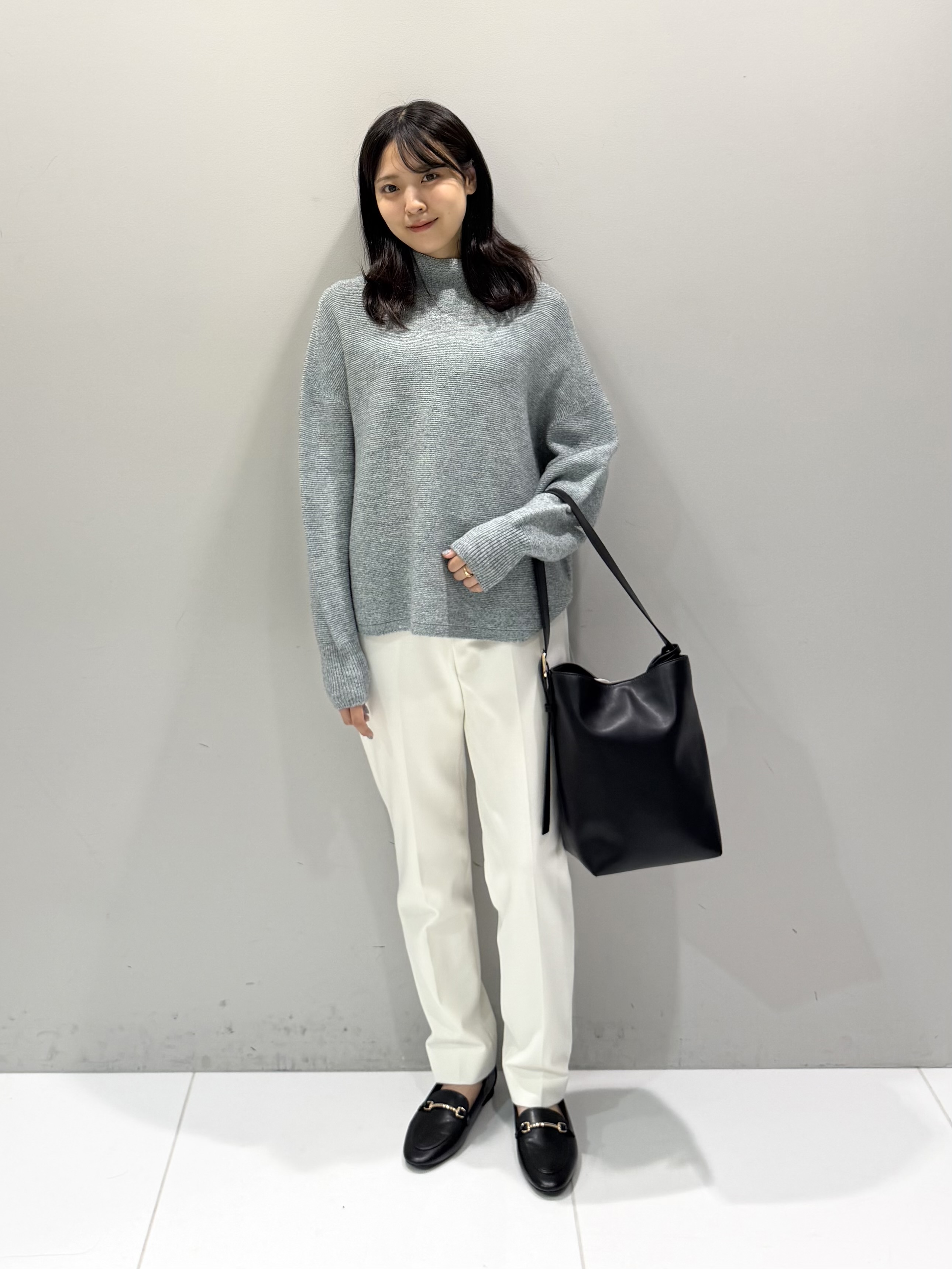 ririkaさんの「UNTITLED｜裏起毛テーパードパンツ」を使ったコーディネート
