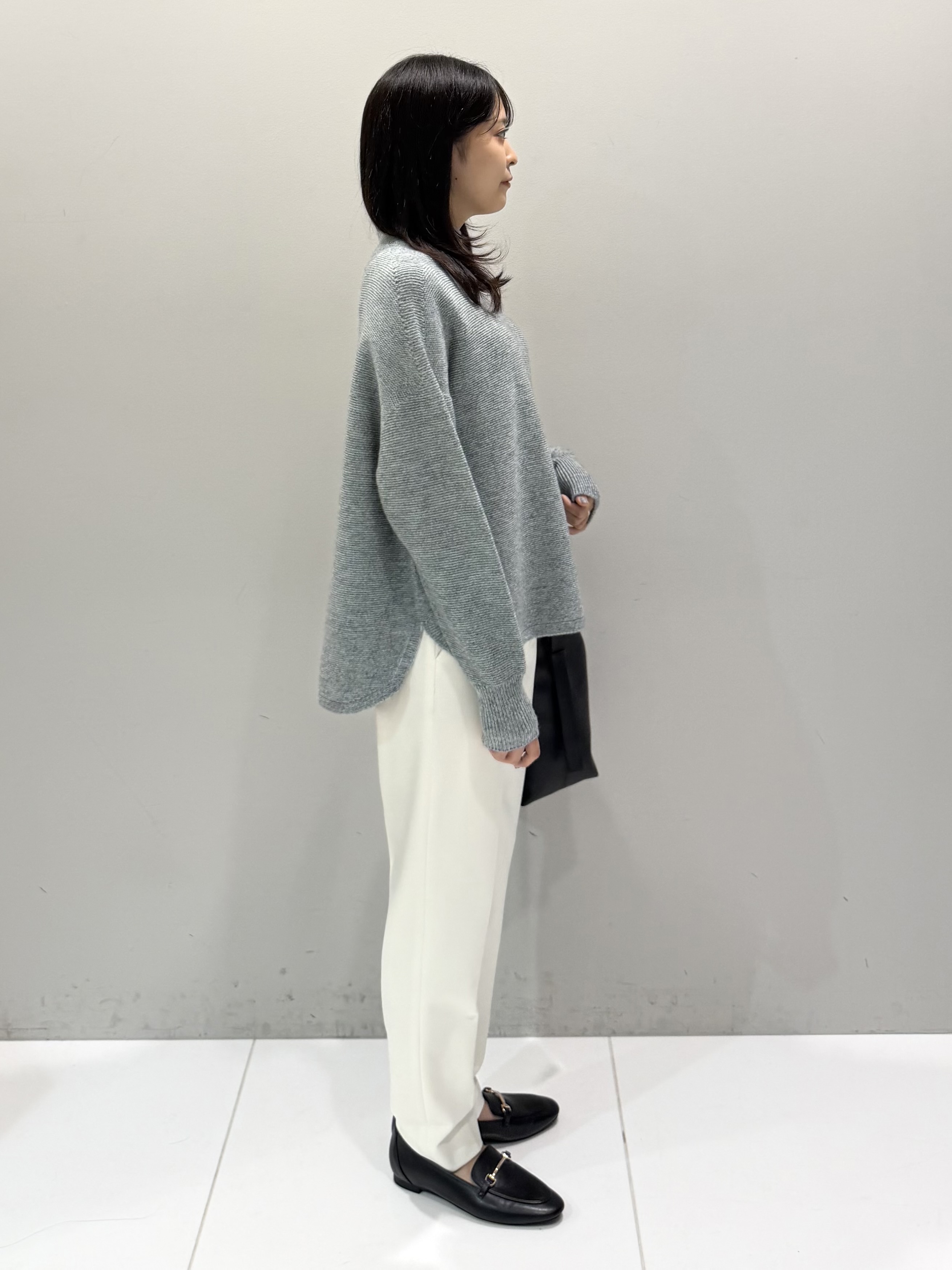 ririkaさんの「UNTITLED｜裏起毛テーパードパンツ」を使ったコーディネート