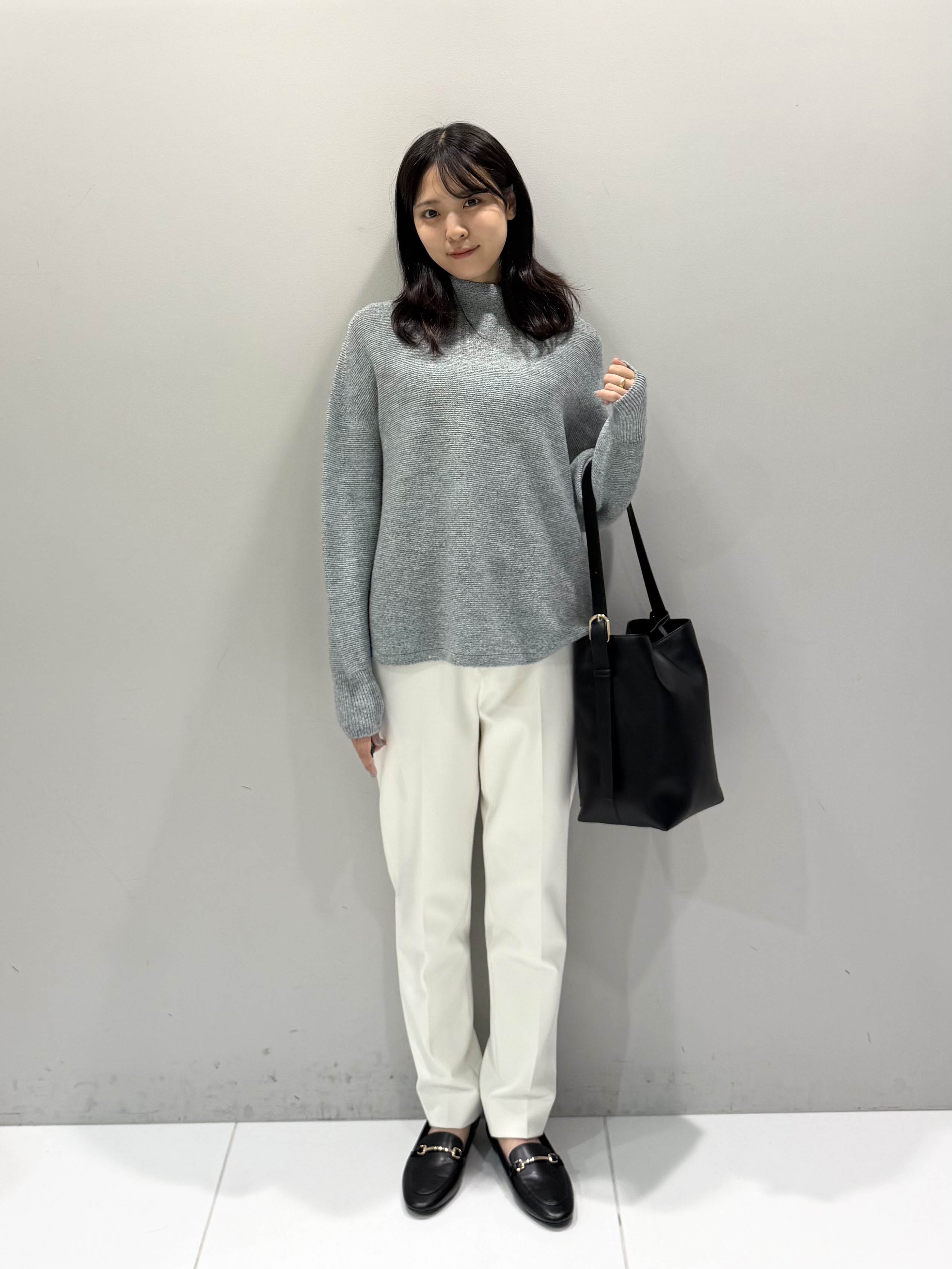 ririkaさんの「UNTITLED｜裏起毛テーパードパンツ」を使ったコーディネート