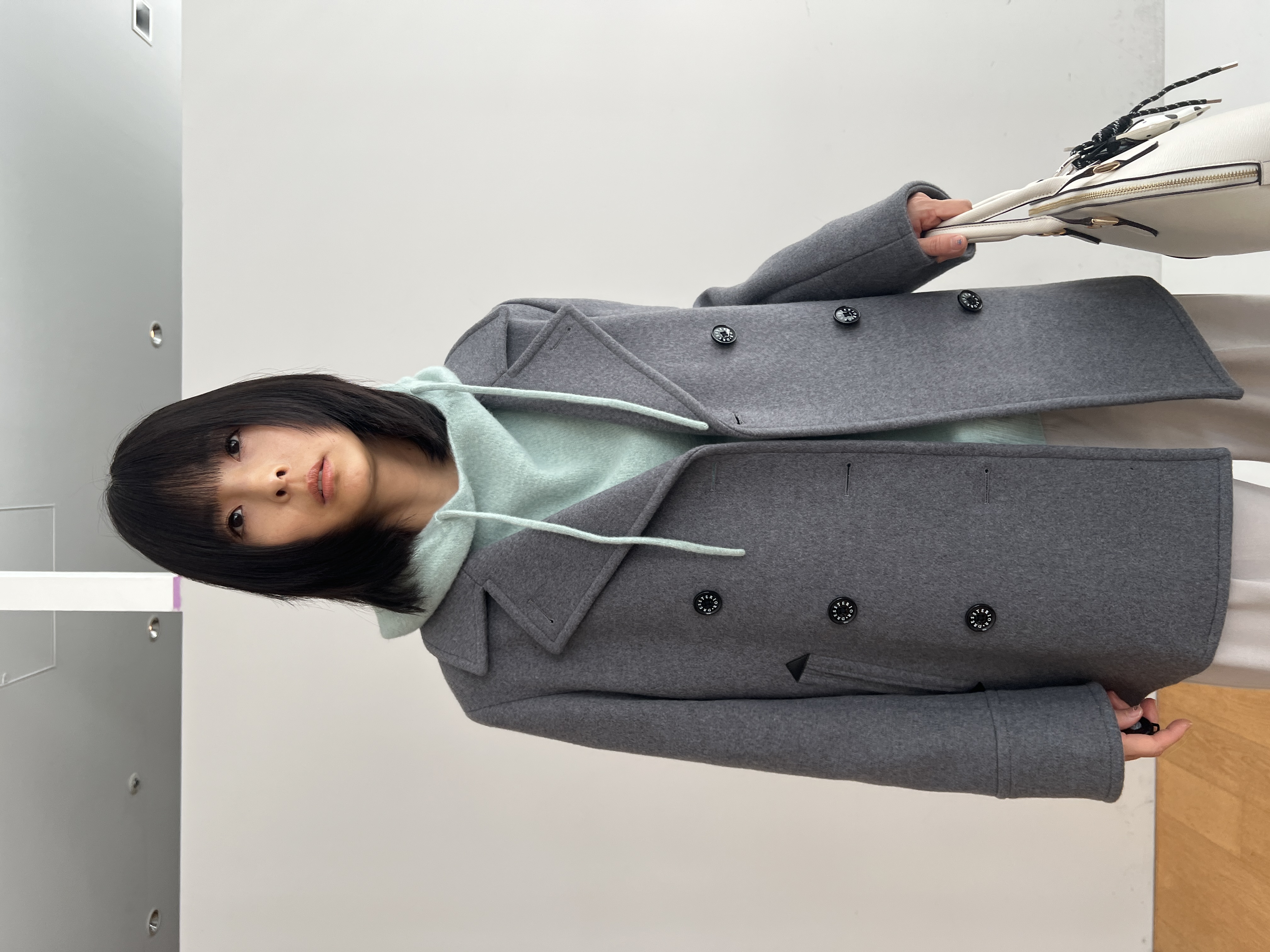 misaさんの「DRESSTERIOR｜Super140 AラインPコート」を使ったコーディネート