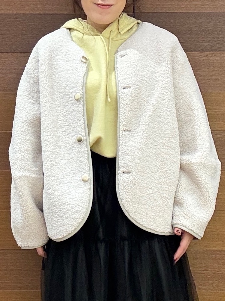 maichiさんの「OPAQUE.CLIP｜《リバーシブル》ボア&times;フリースアウター」を使ったコーディネート
