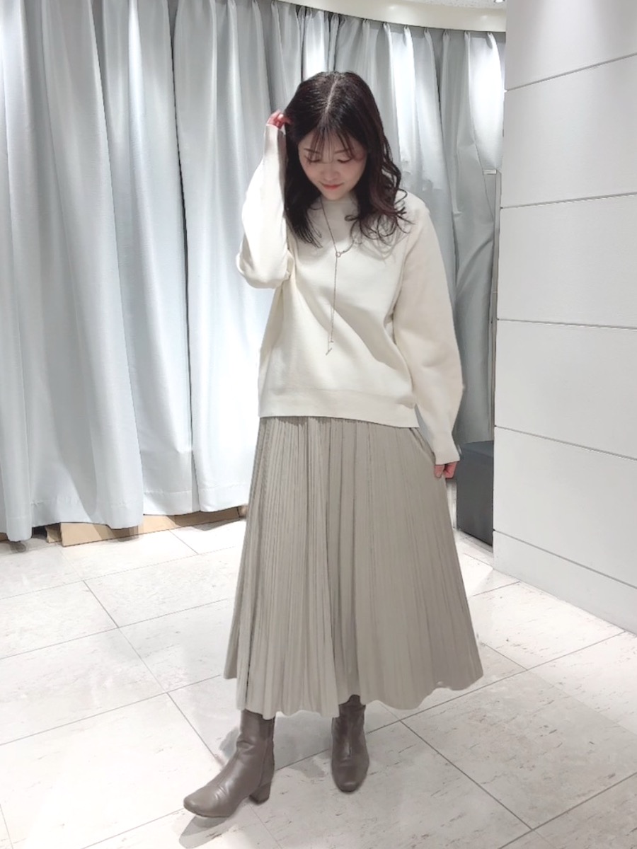 misaさんの「UNTITLED｜【軽アウター/秋羽織り】シャギーフーディ―カーディガン」を使ったコーディネート