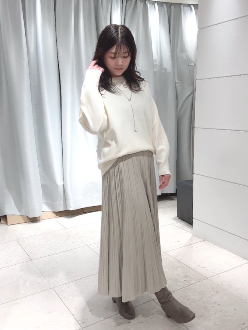 misaさんの「UNTITLED｜【軽アウター/秋羽織り】シャギーフーディ―カーディガン」を使ったコーディネート