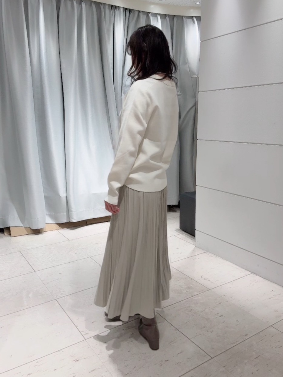 misaさんの「UNTITLED｜【軽アウター/秋羽織り】シャギーフーディ―カーディガン」を使ったコーディネート