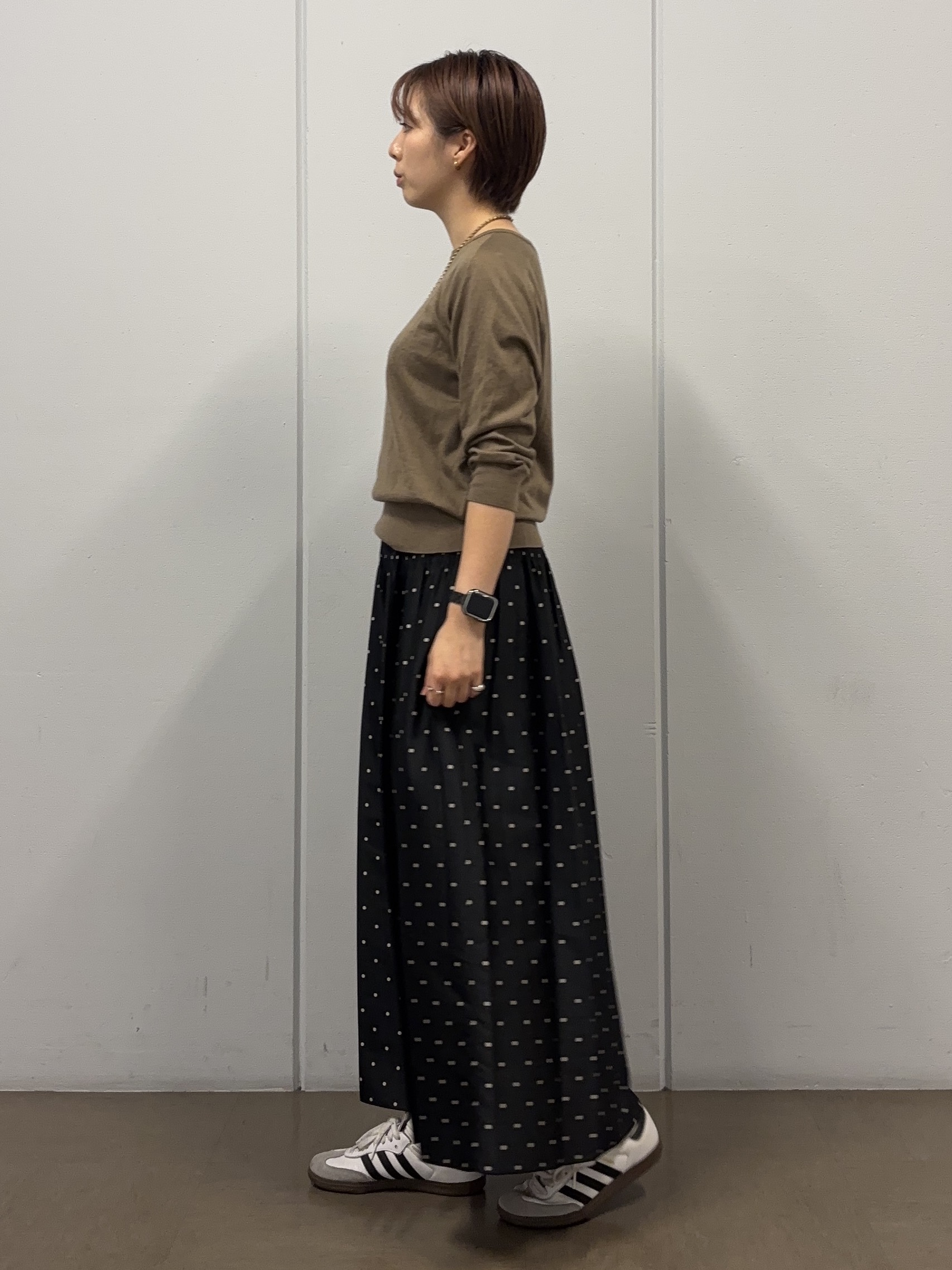 tsujiさんの「UNTITLED｜【軽アウター/中綿/秋冬コート】ショートブルゾン」を使ったコーディネート