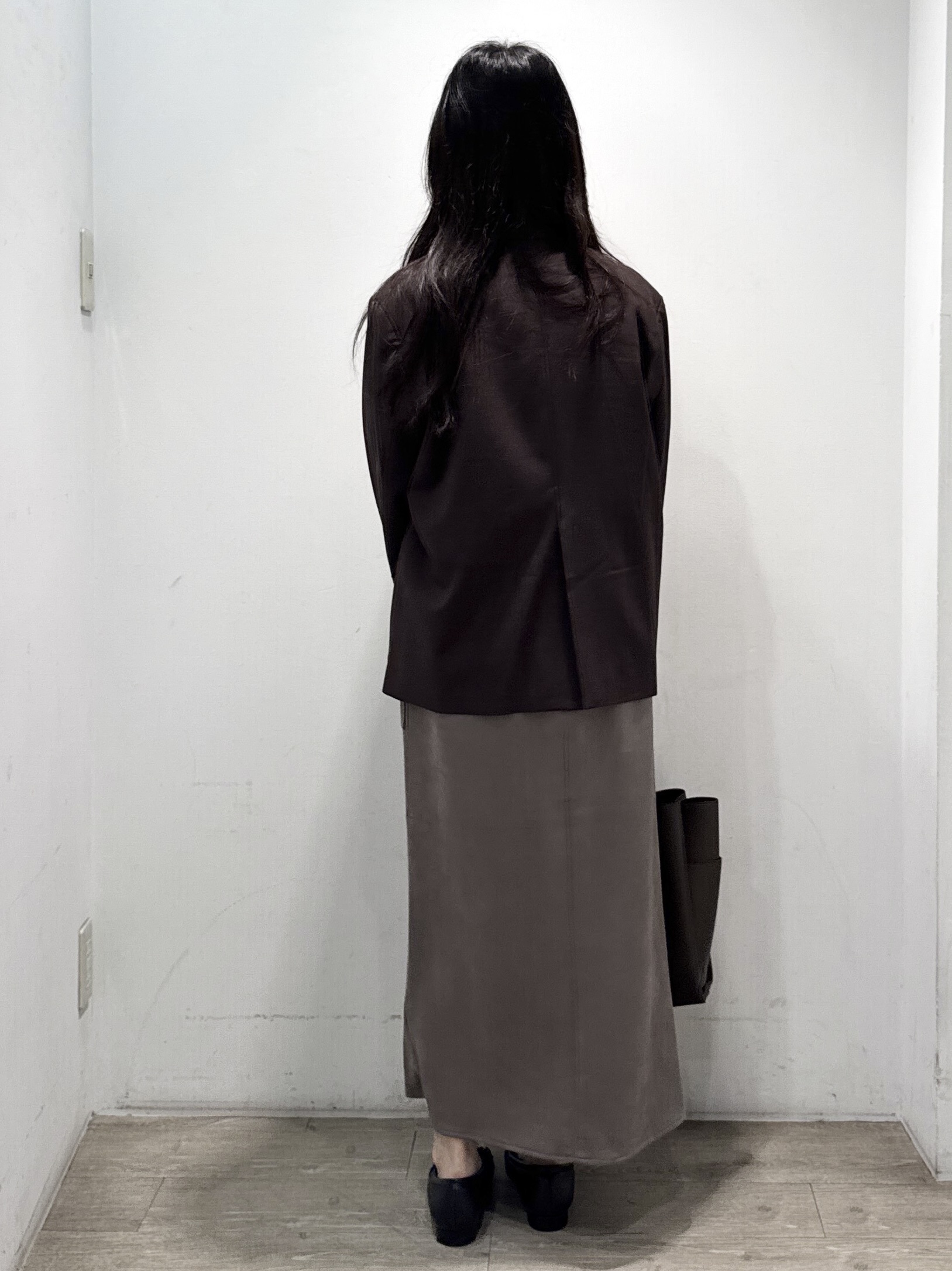 yuicciさんの「OPAQUE.CLIP｜【es】シングルテーラードジャケット／セットアップ可《洗える》」を使ったコーディネート