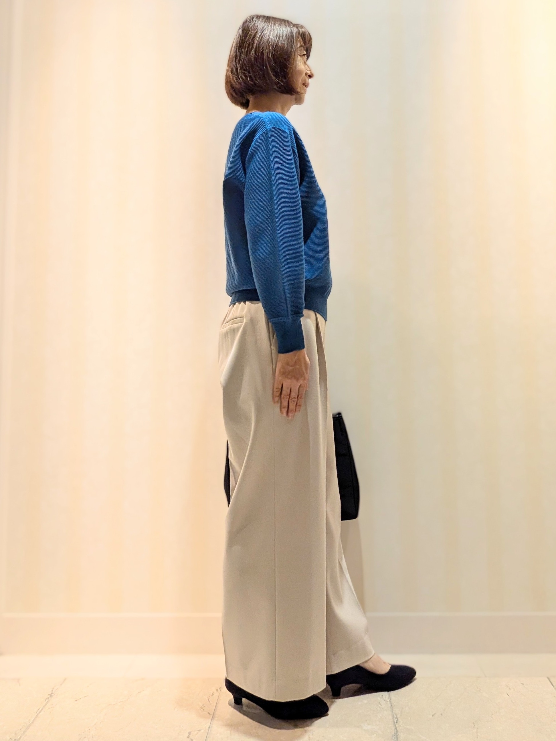 Ariさんの「Reflect｜【マシンウォッシュ】ホールガーメントニット」を使ったコーディネート