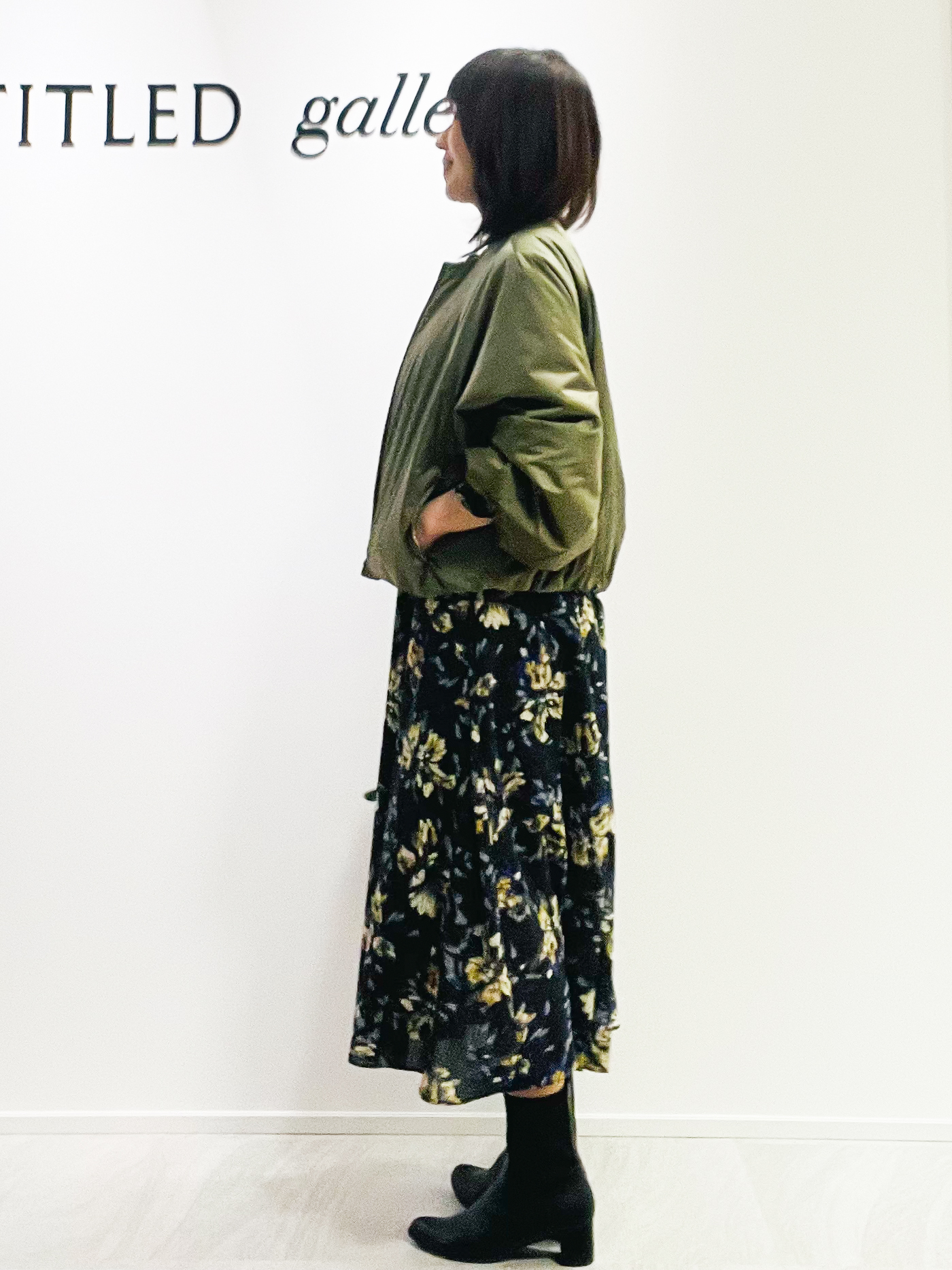 めいさんの「UNTITLED｜【軽アウター/中綿/秋冬コート】ショートブルゾン」を使ったコーディネート