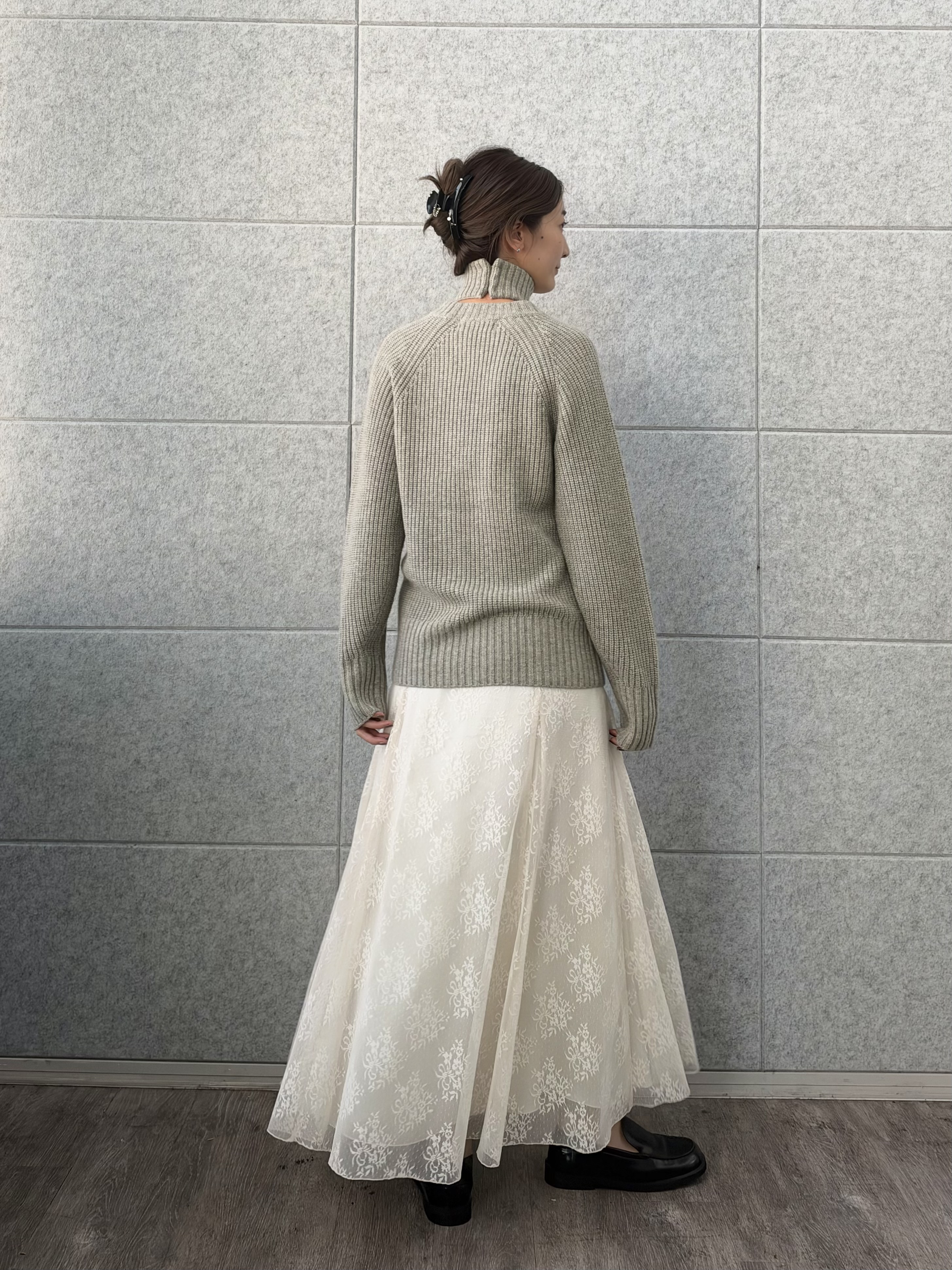 uchi__yamaさんの「CODE A｜【Re】dual form zip knit」を使ったコーディネート