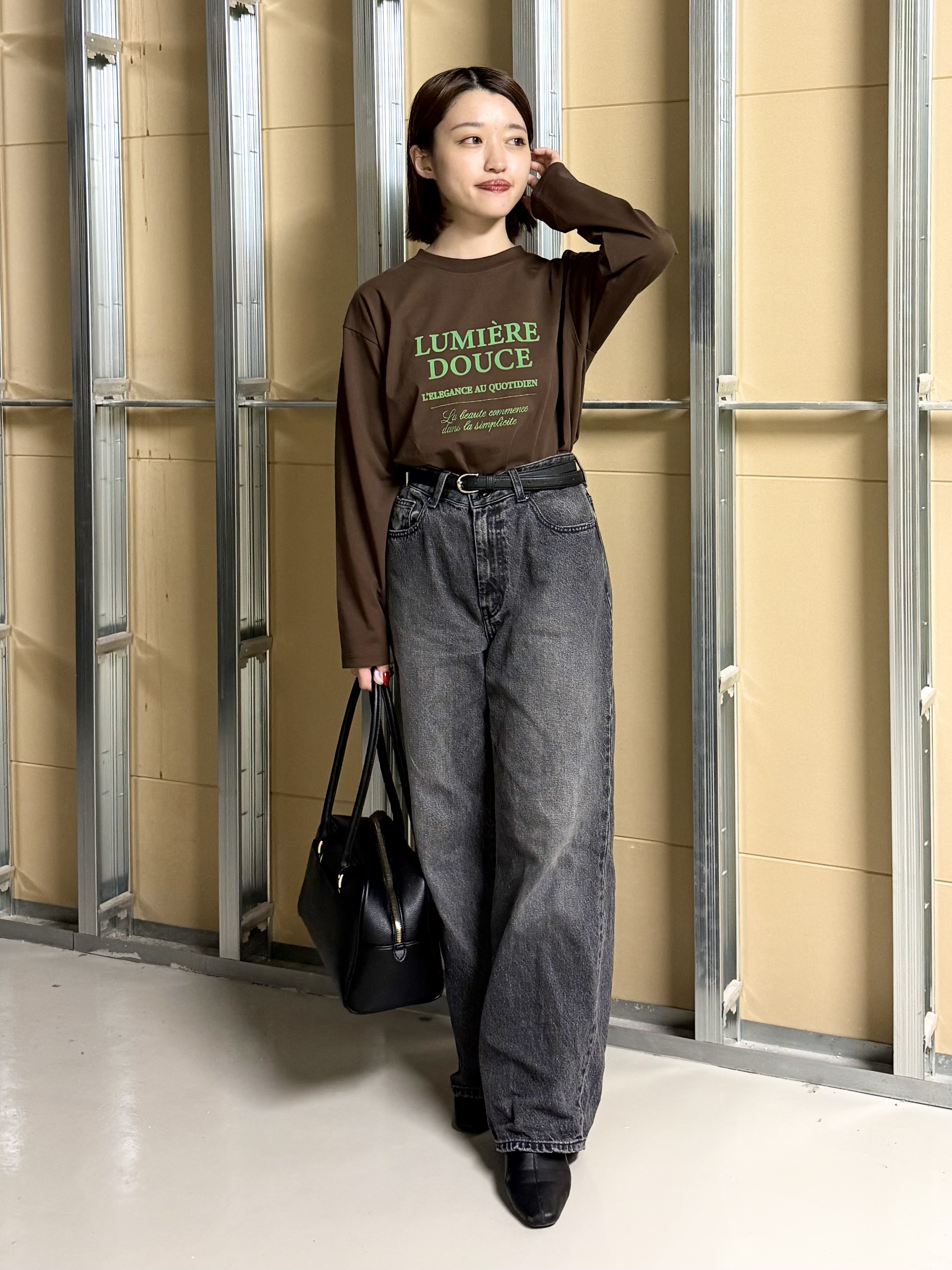 sahoさんの「THE SHOP TK｜ロゴ＆フォトアソートロンT」を使ったコーディネート