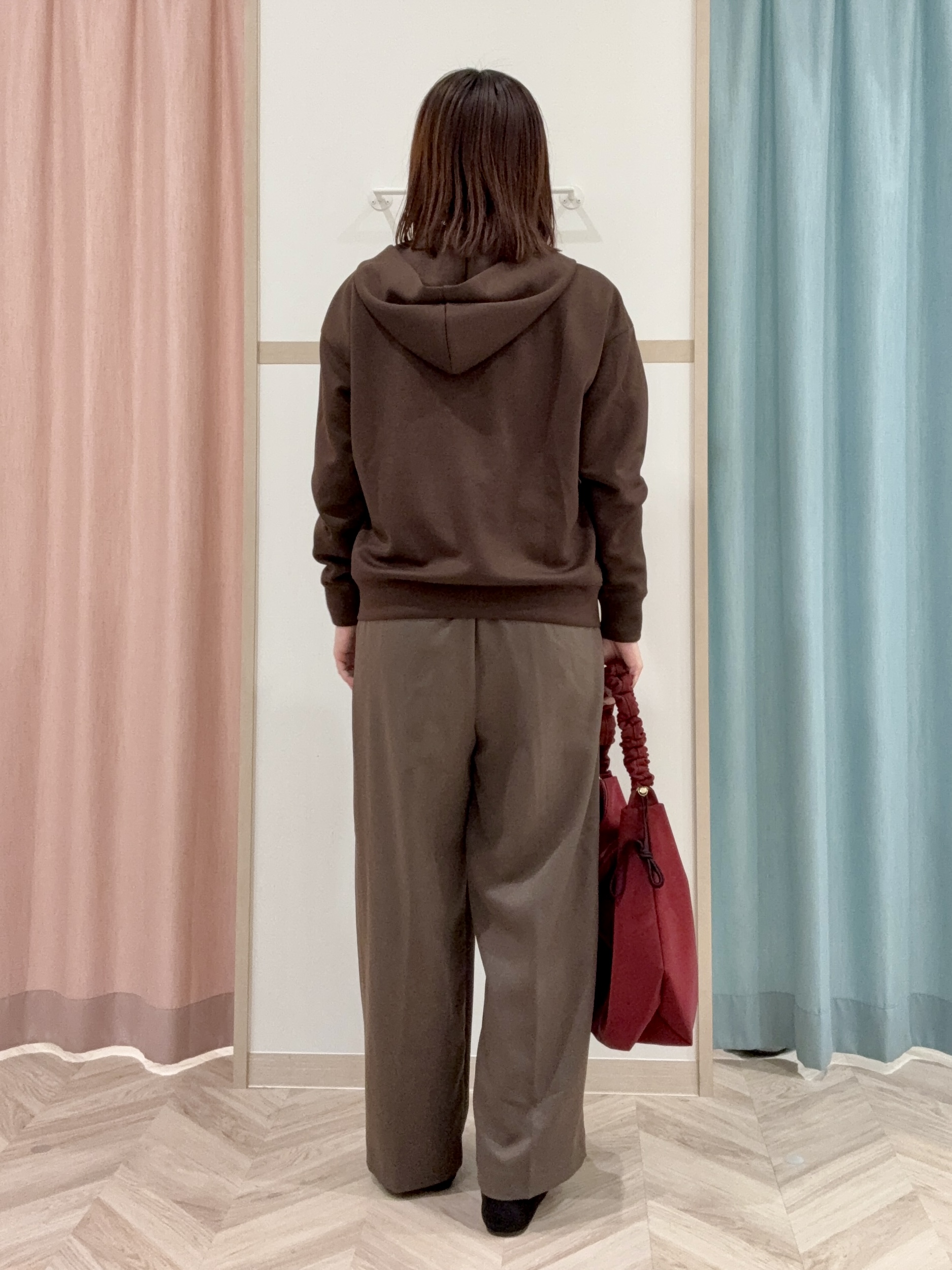 kさんの「SHOO･LA･RUE｜【セットアップ可/洗濯後しわになりにくい】ウールフィール ダブルジャケット」を使ったコーディネート