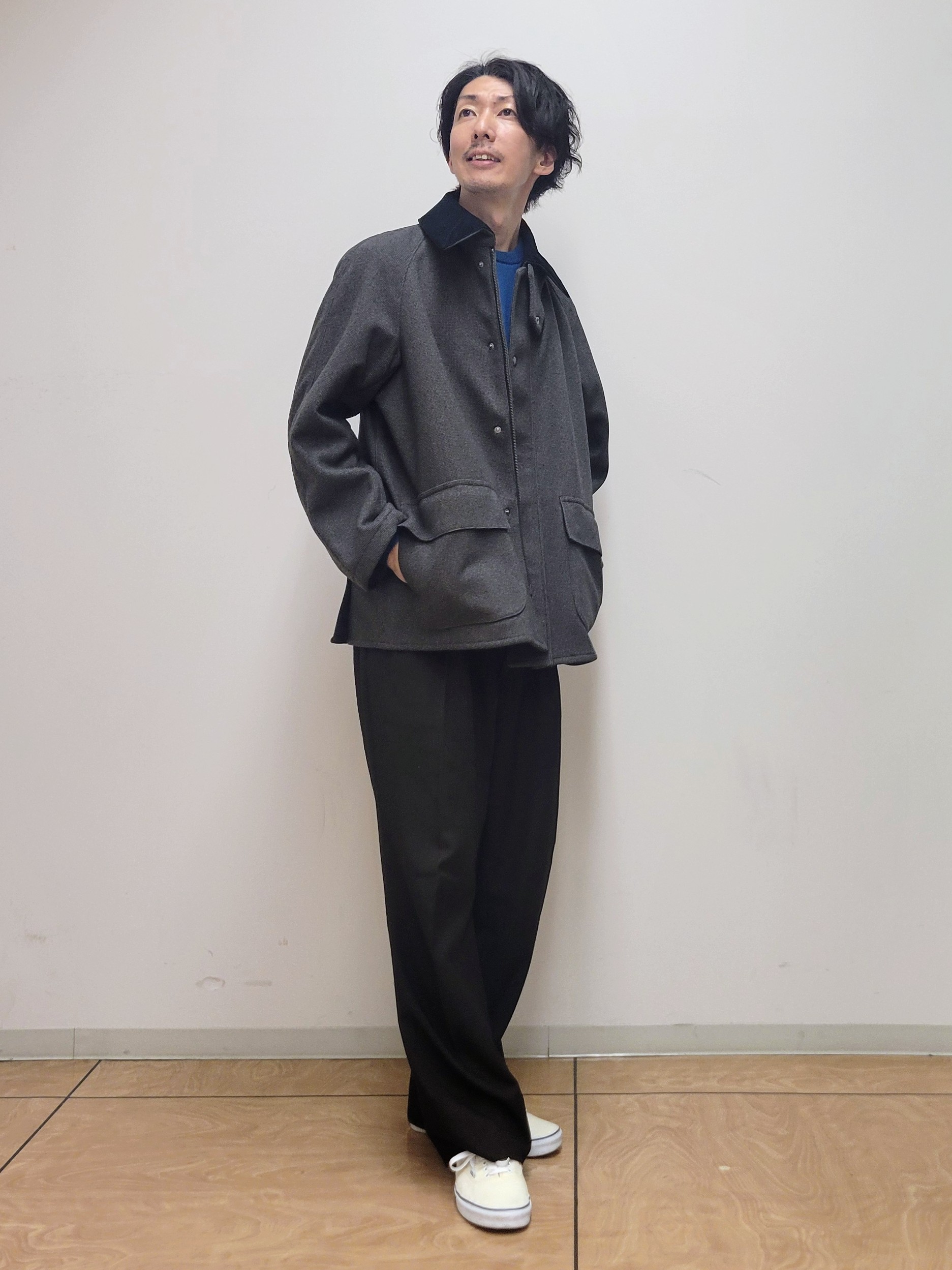 piroyaさんの「TAKEO KIKUCHI｜ダウンファブリック 千鳥 ブルゾン」を使ったコーディネート