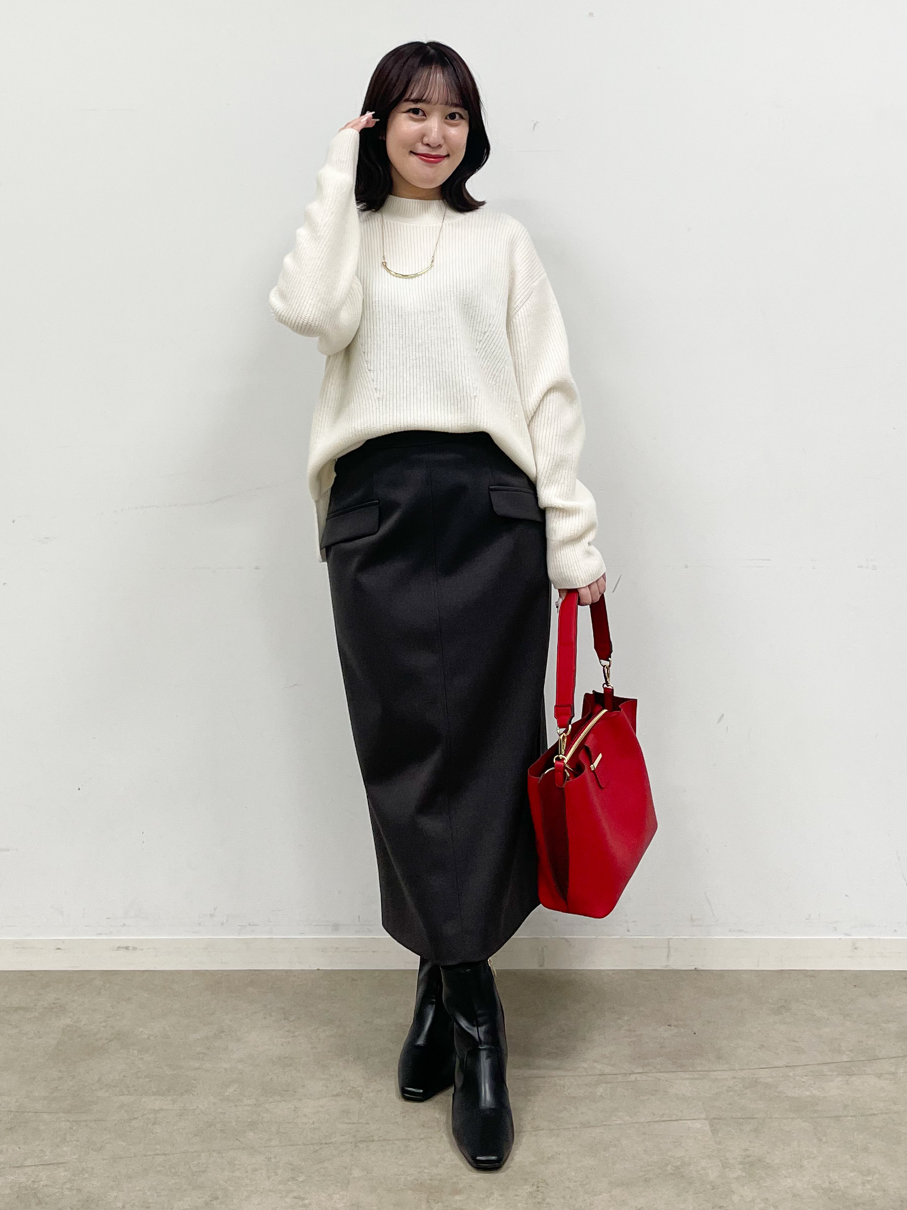 yukariさんの「Reflect｜ラウンドバーネックレス」を使ったコーディネート