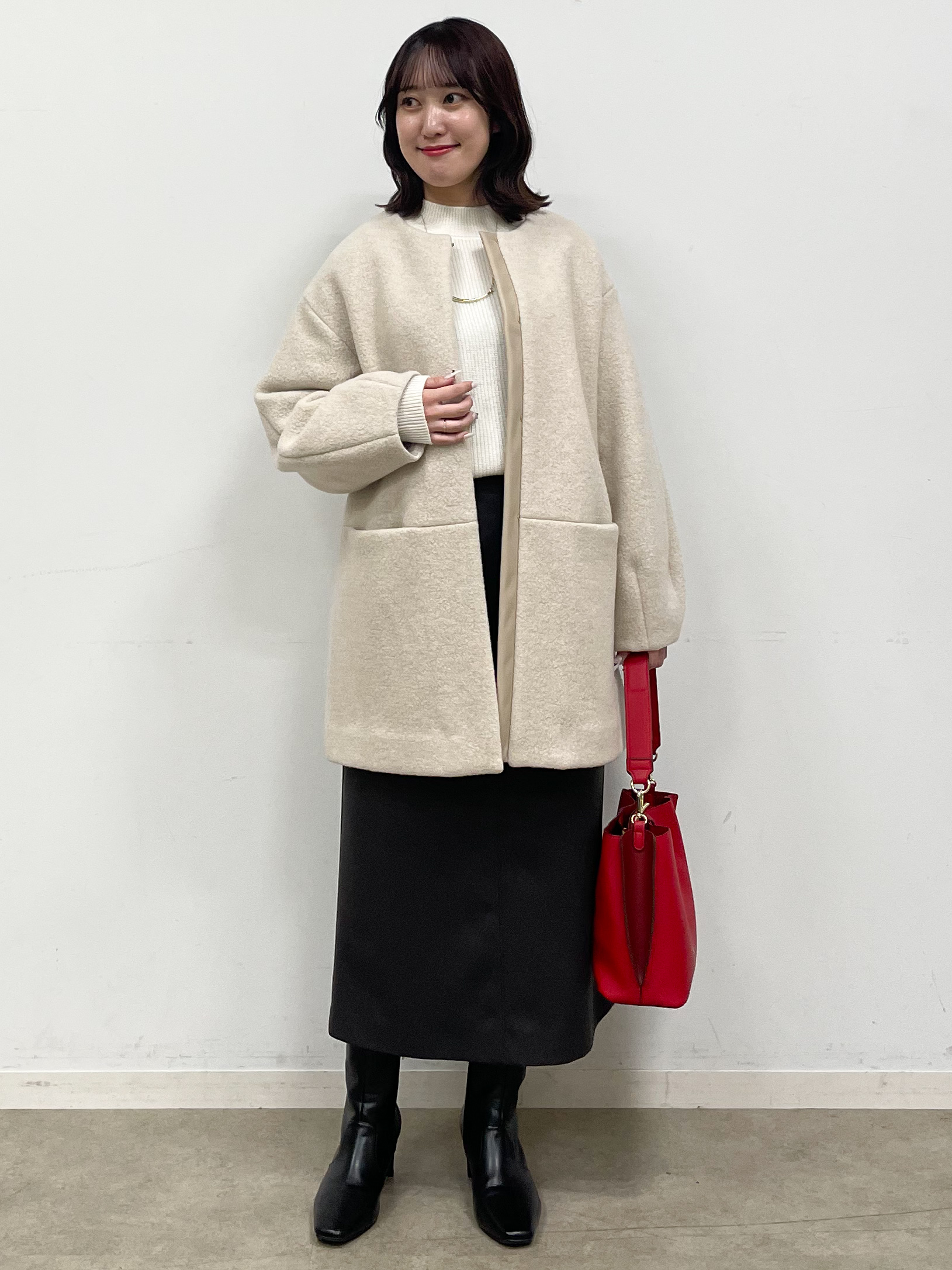 yukariさんの「Reflect｜ラウンドバーネックレス」を使ったコーディネート