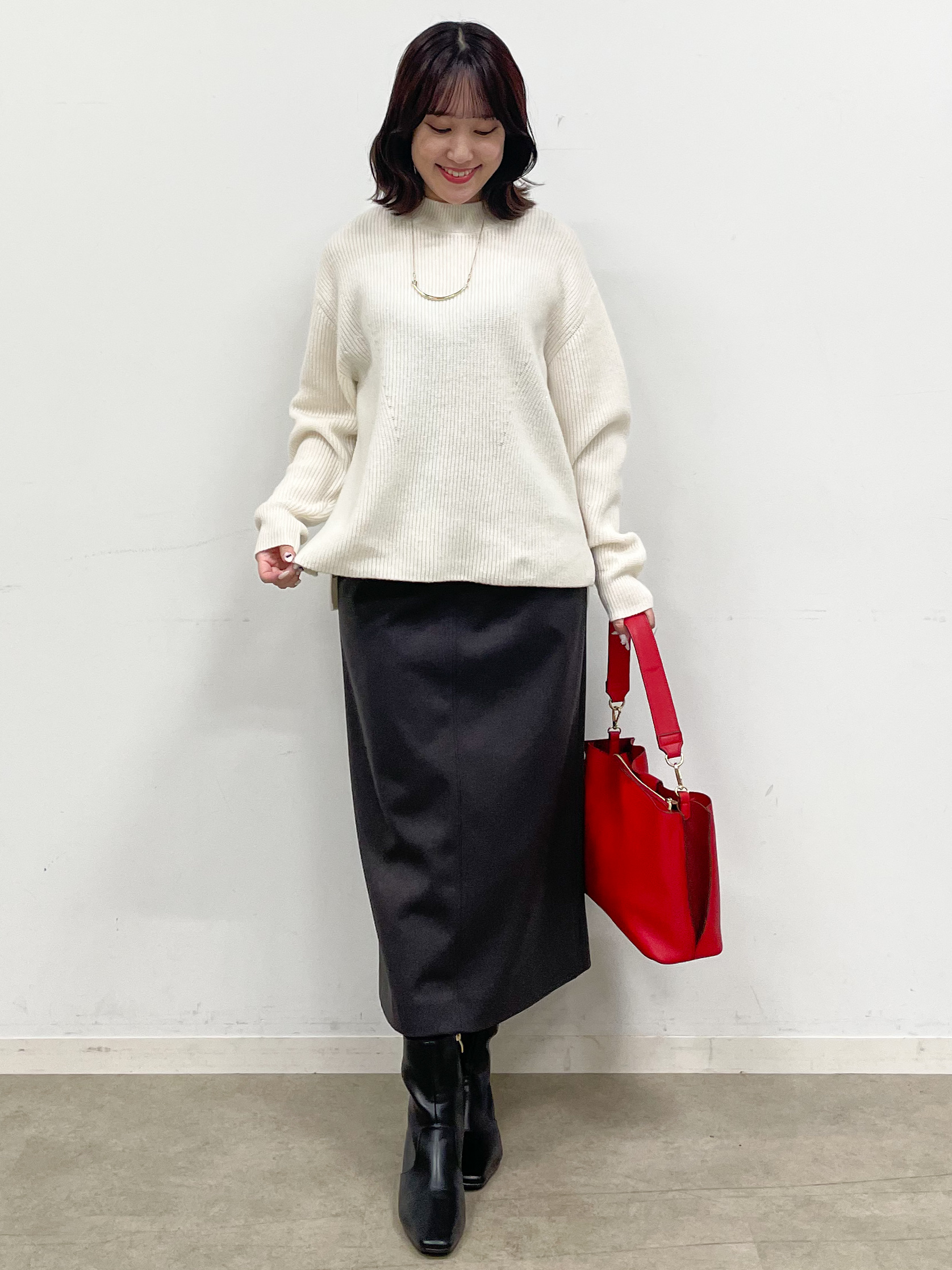 yukariさんの「Reflect｜ラウンドバーネックレス」を使ったコーディネート