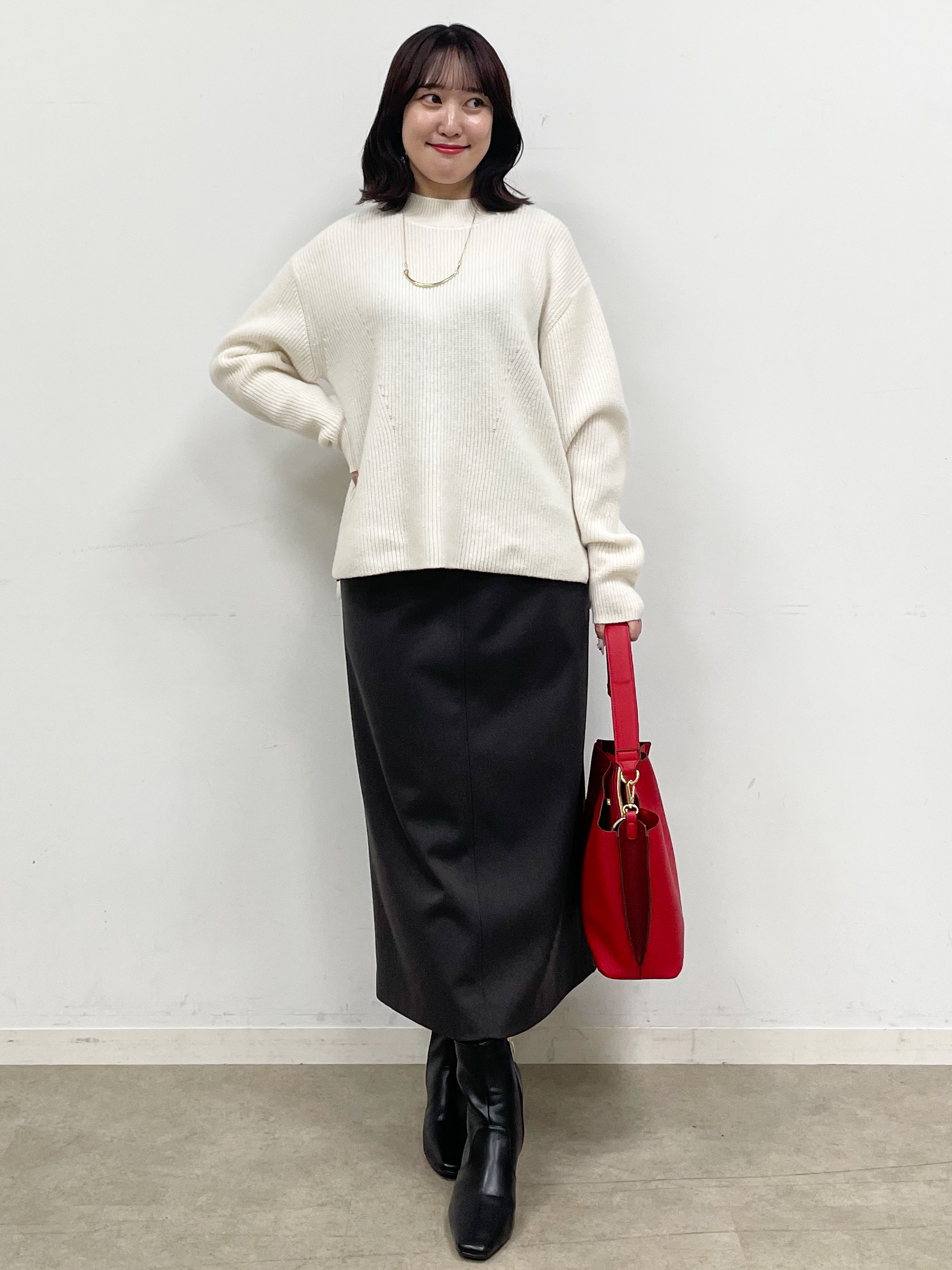 yukariさんの「Reflect｜ラウンドバーネックレス」を使ったコーディネート