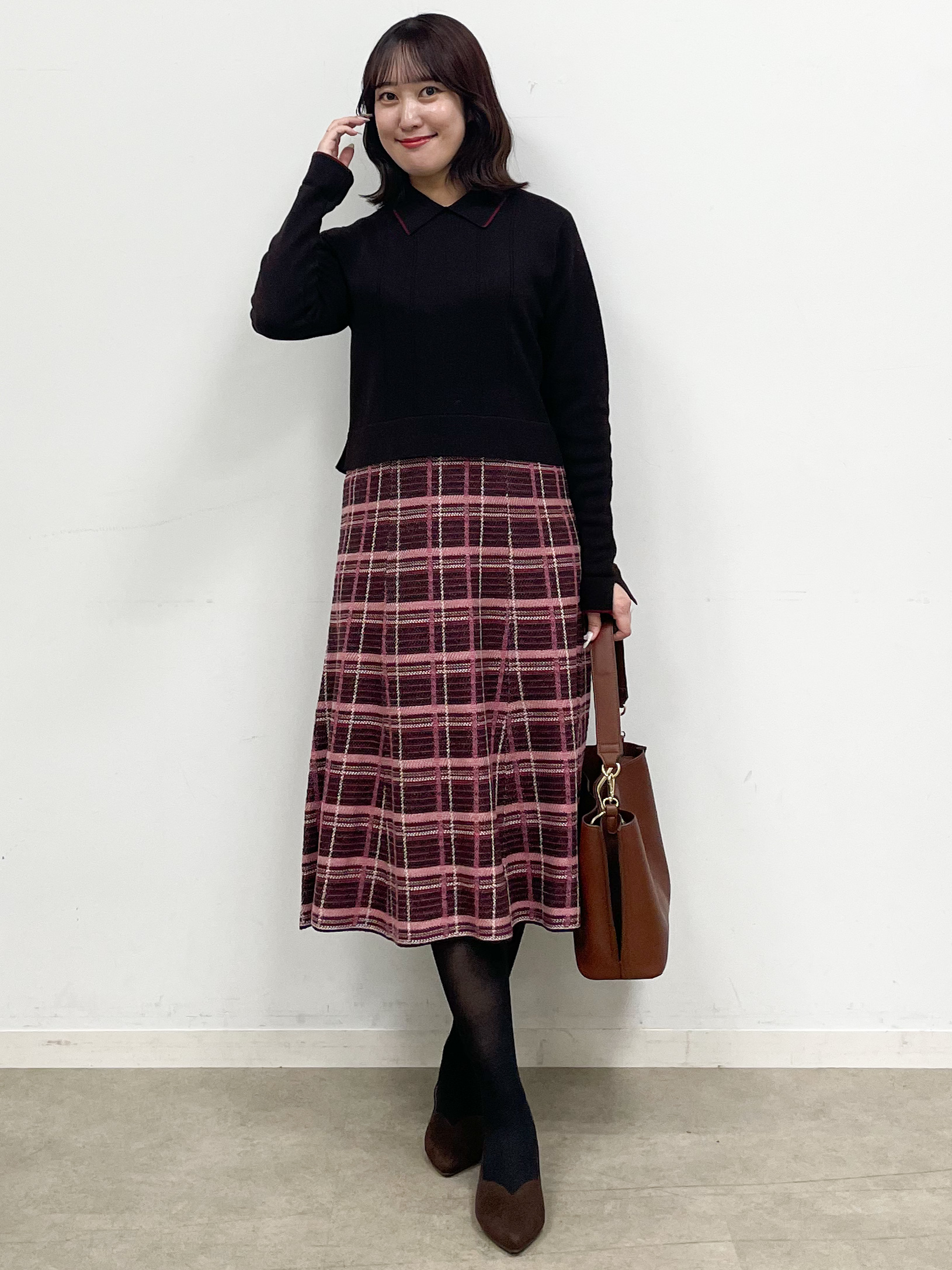 yukariさんの「Reflect｜&rsquo;26秋冬毎日ミディアムバッグ」を使ったコーディネート