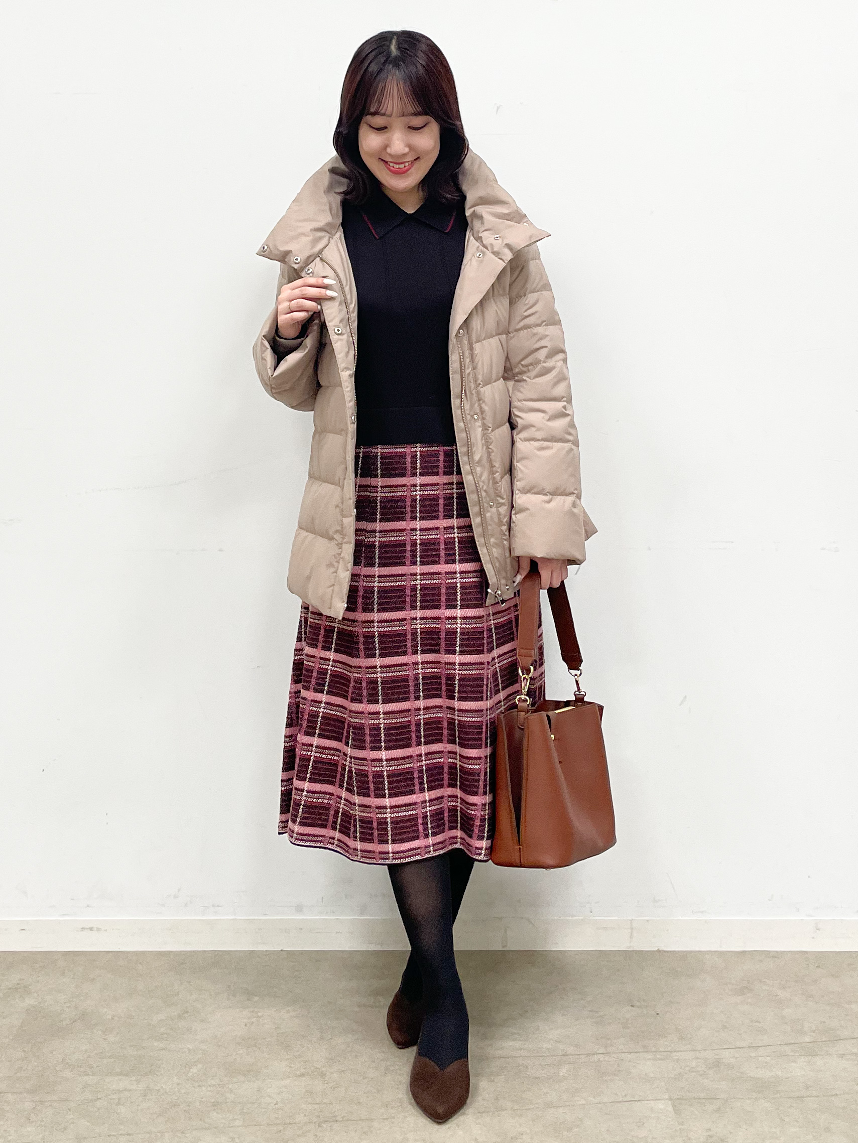 yukariさんの「Reflect｜&rsquo;26秋冬毎日ミディアムバッグ」を使ったコーディネート