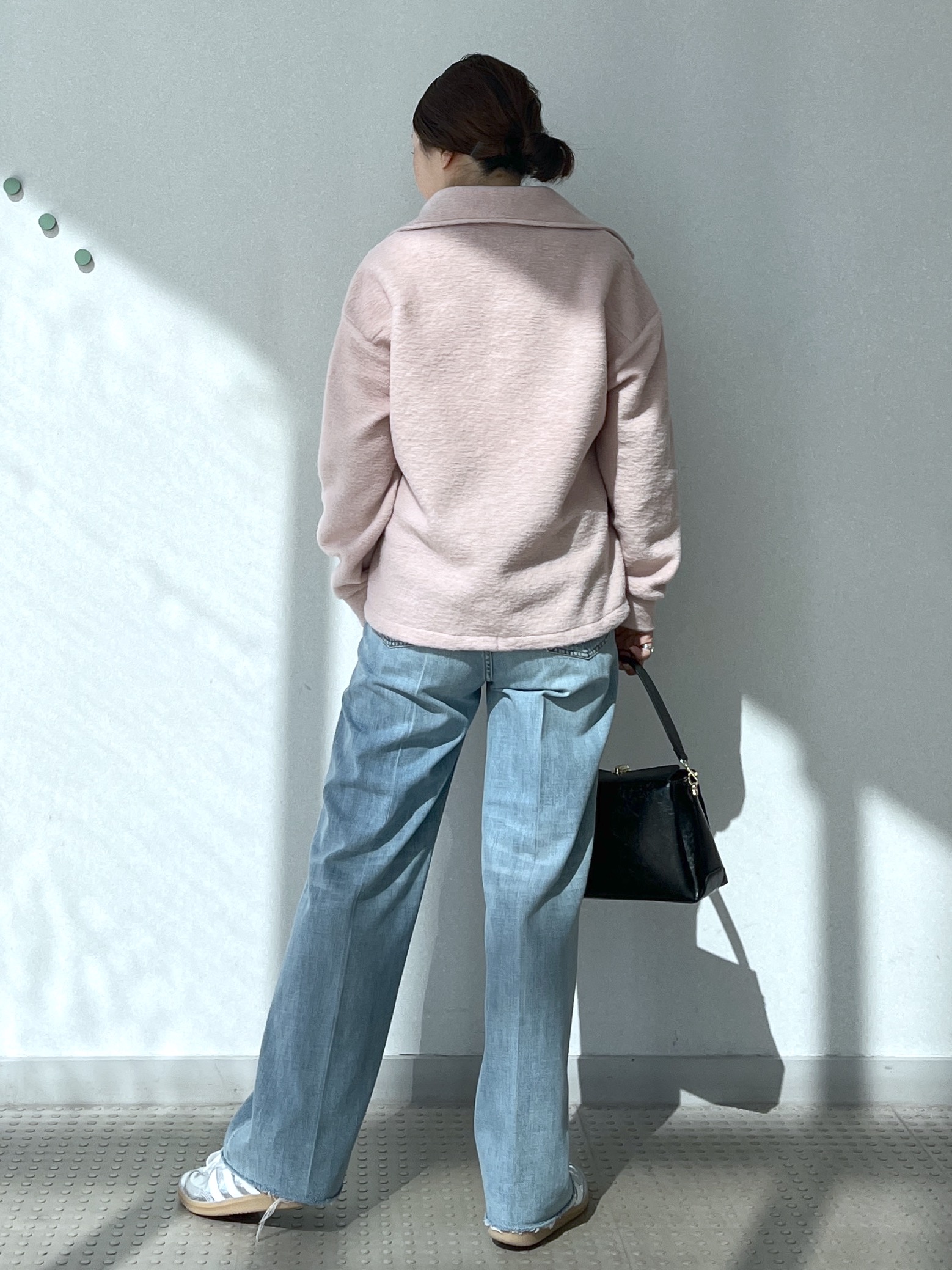 Soeさんの「DRESSTERIOR｜イタリアンスライバー ハーフジッププルオーバー」を使ったコーディネート