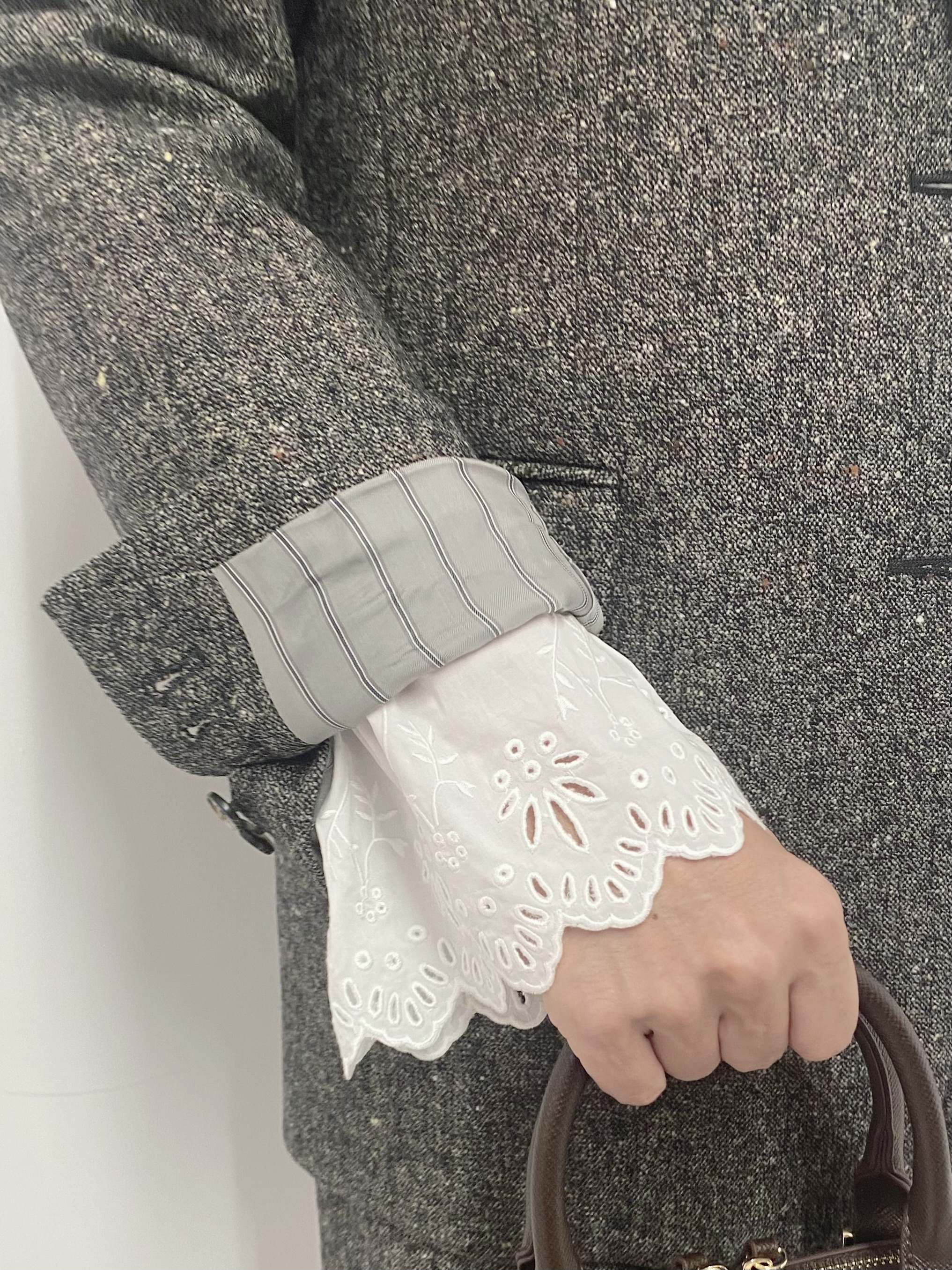 Sawaguchiさんの「DRESSTERIOR｜【セットアップ可】ネップツイード ジャケット」を使ったコーディネート