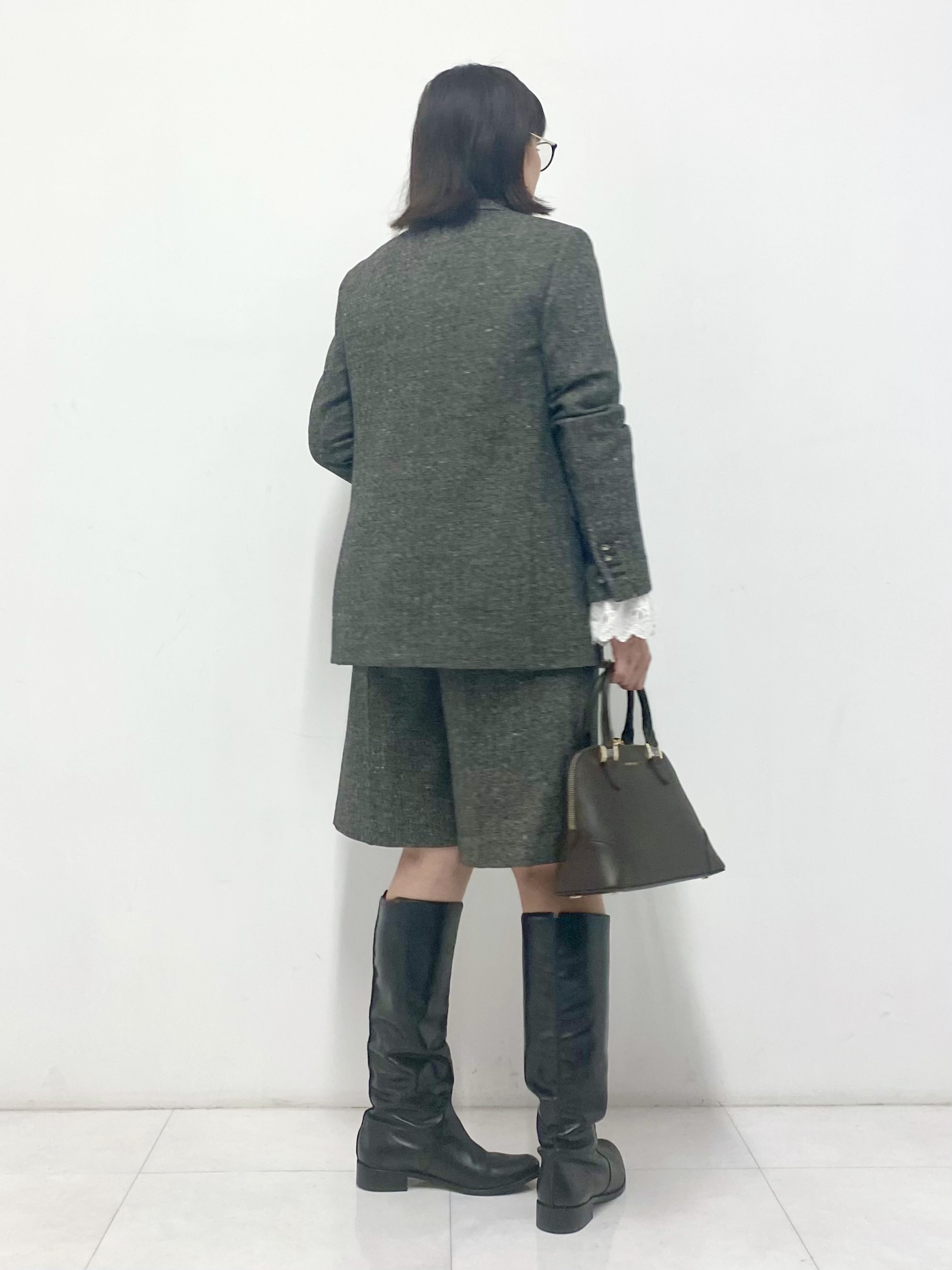 Sawaguchiさんの「DRESSTERIOR｜【セットアップ可】ネップツイード ジャケット」を使ったコーディネート