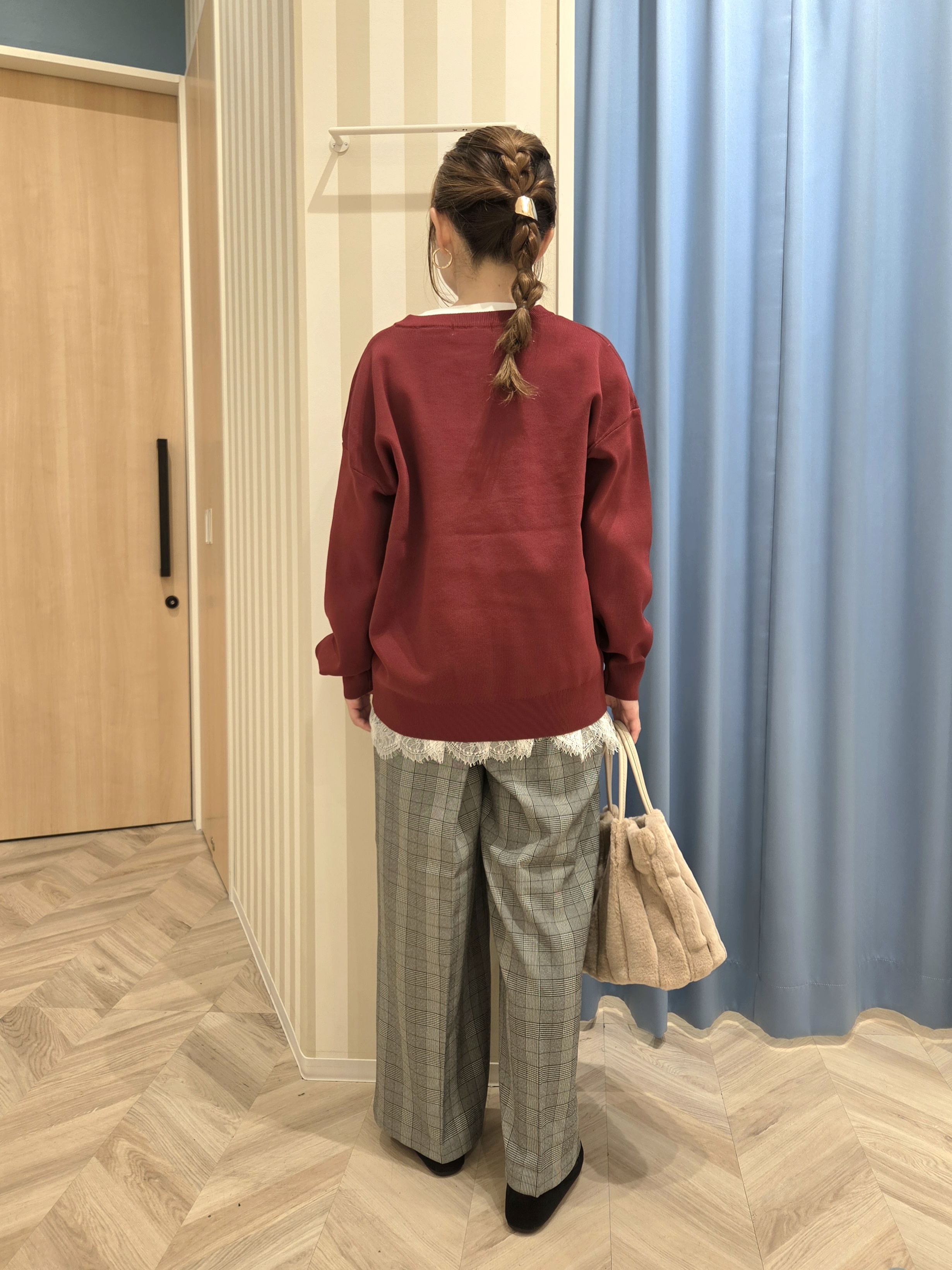 Ikumiさんの「SHOO･LA･RUE｜【セットアップ可/洗濯機可】軽やかに羽織れる スポンディッシュ ニットカーディガン」を使ったコーディネート