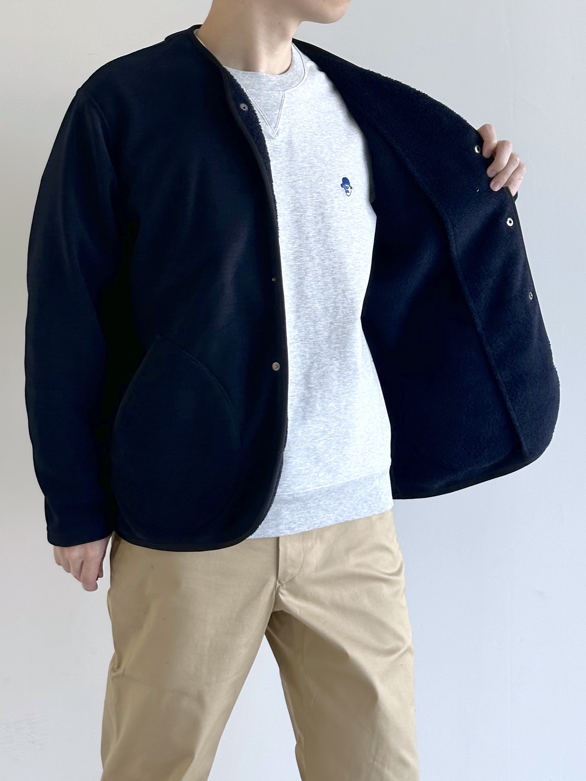 イッシーさんの「TAKEO KIKUCHI｜コーデュロイフリース ブルゾン」を使ったコーディネート